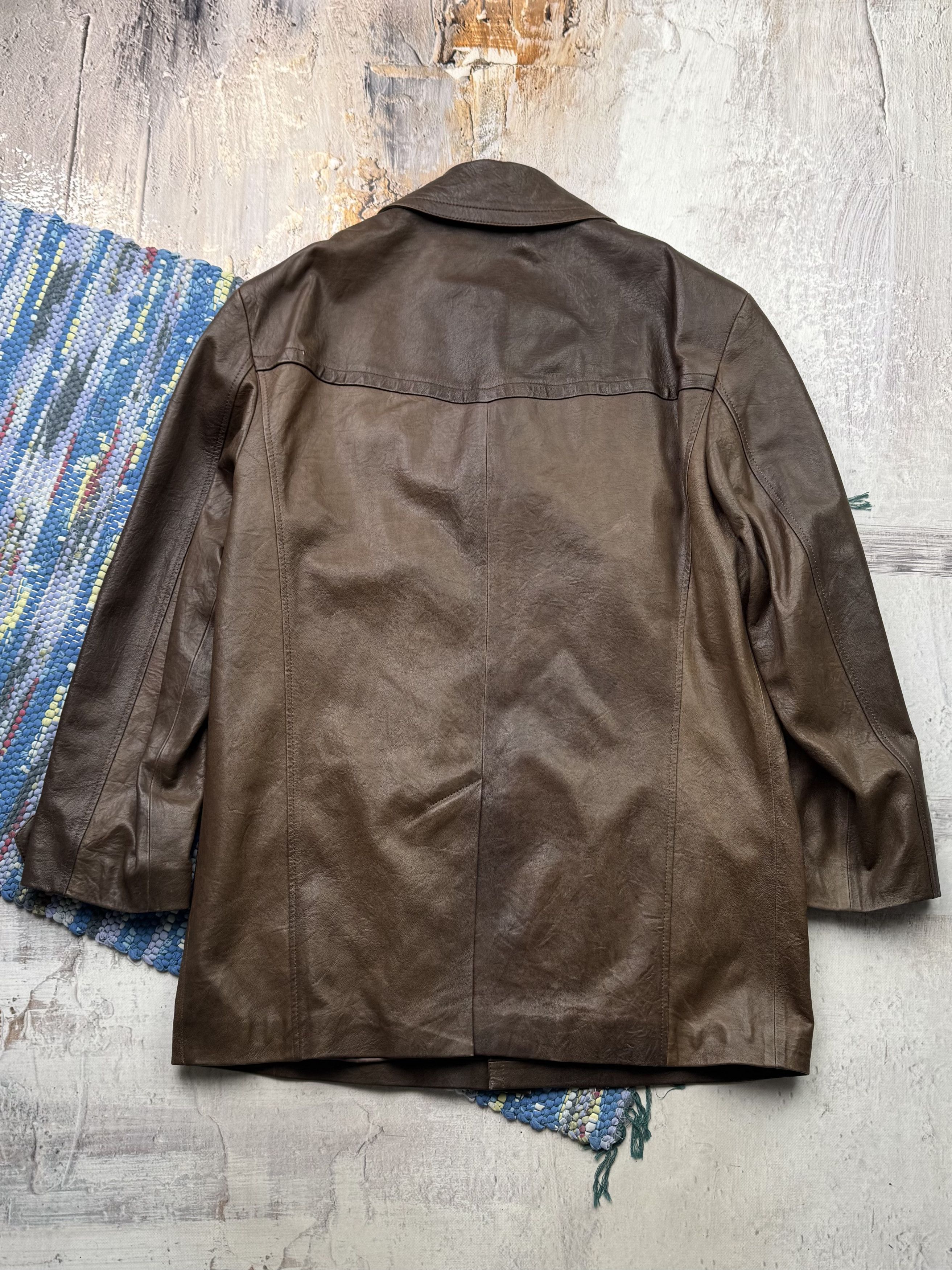 Vintage Vintage Leather Jacket A693D15(340) Size US XL / EU 56 / 4 - 8 Thumbnail