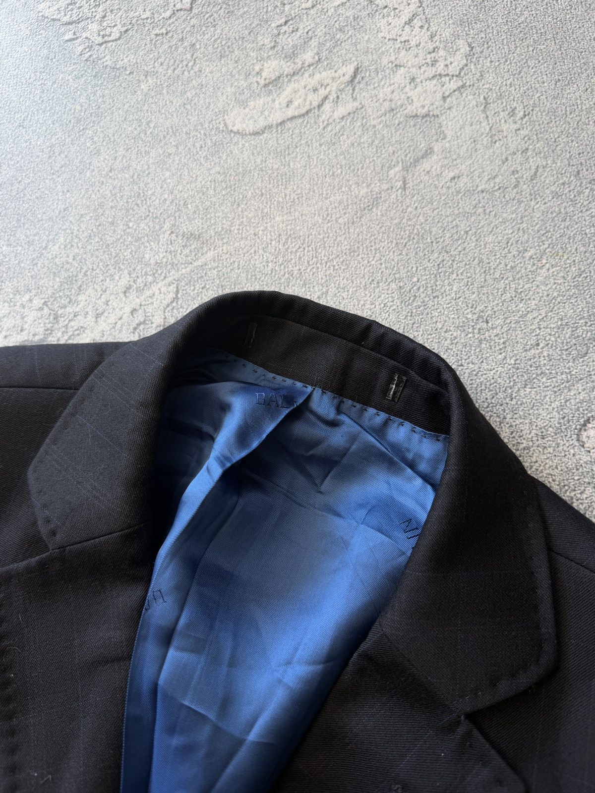 Balmain Vintage Balmain Suit Two Piece Luxury Italian Designer Size 40L - 4 Thumbnail