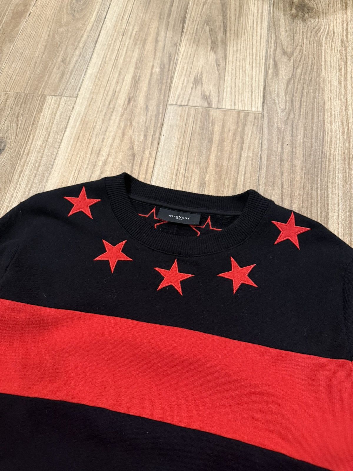 Givenchy Givenchy Stars & Stripes Crewneck Size US M / EU 48-50 / 2 - 3 Thumbnail