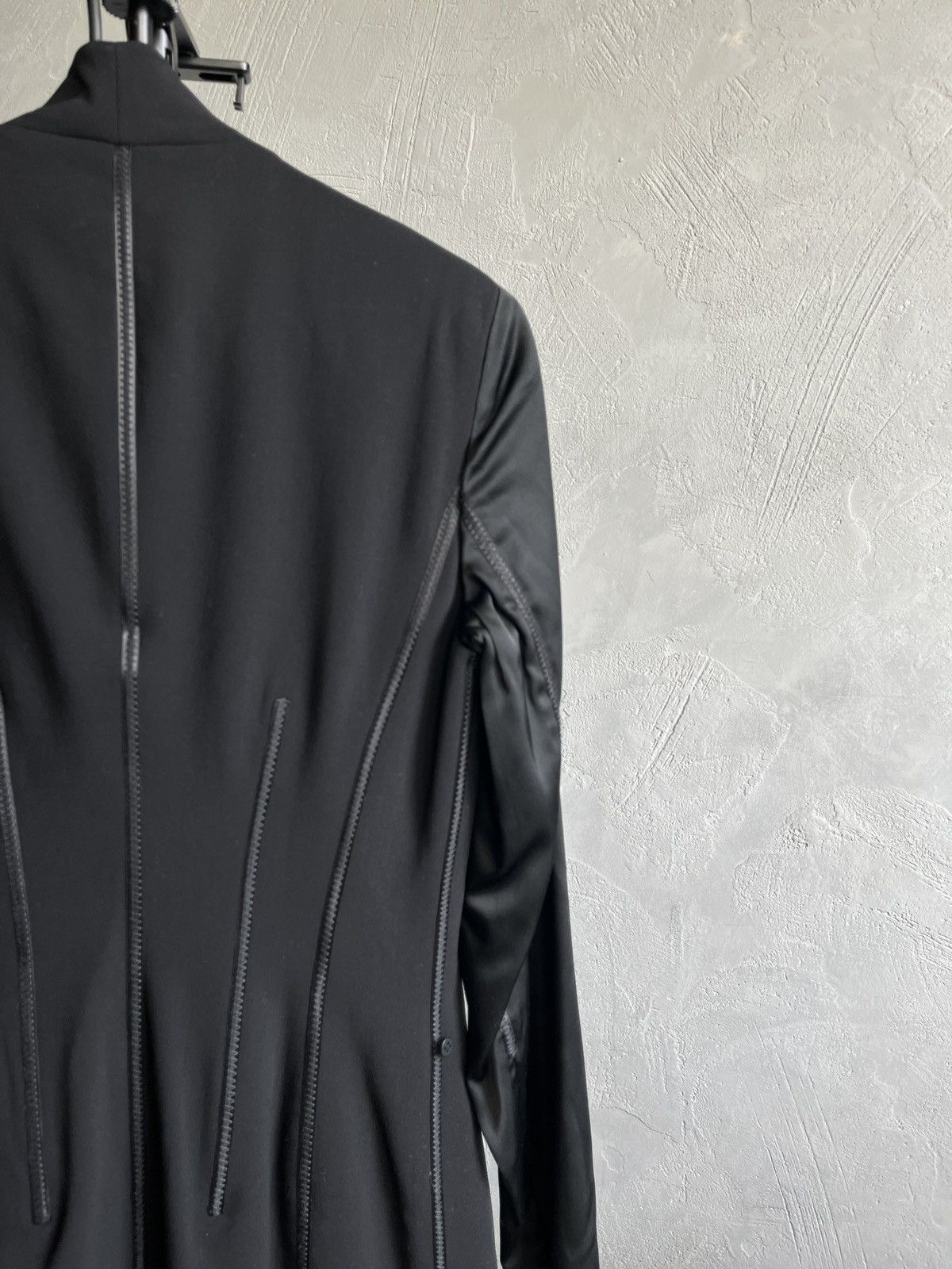 Donna Karan Donna Karan New York Archive Asymmetric Wool Coat Size L / US 10 / IT 46 - 9 Thumbnail