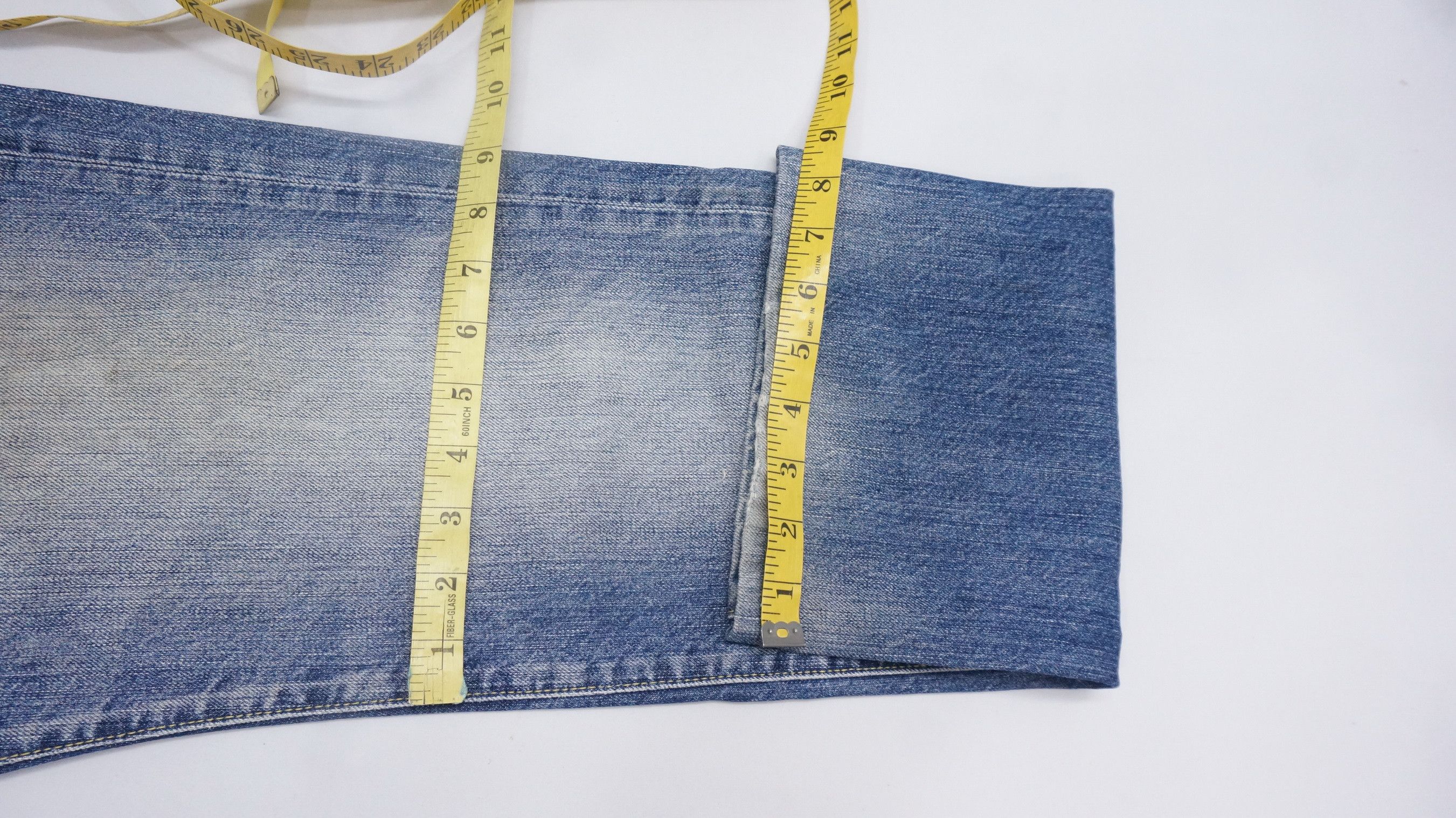 Japanese Brand Uniqlo Jeans UJ S002 Regular Straight Fit Blue Jeans W35 Size US 35 - 10 Thumbnail