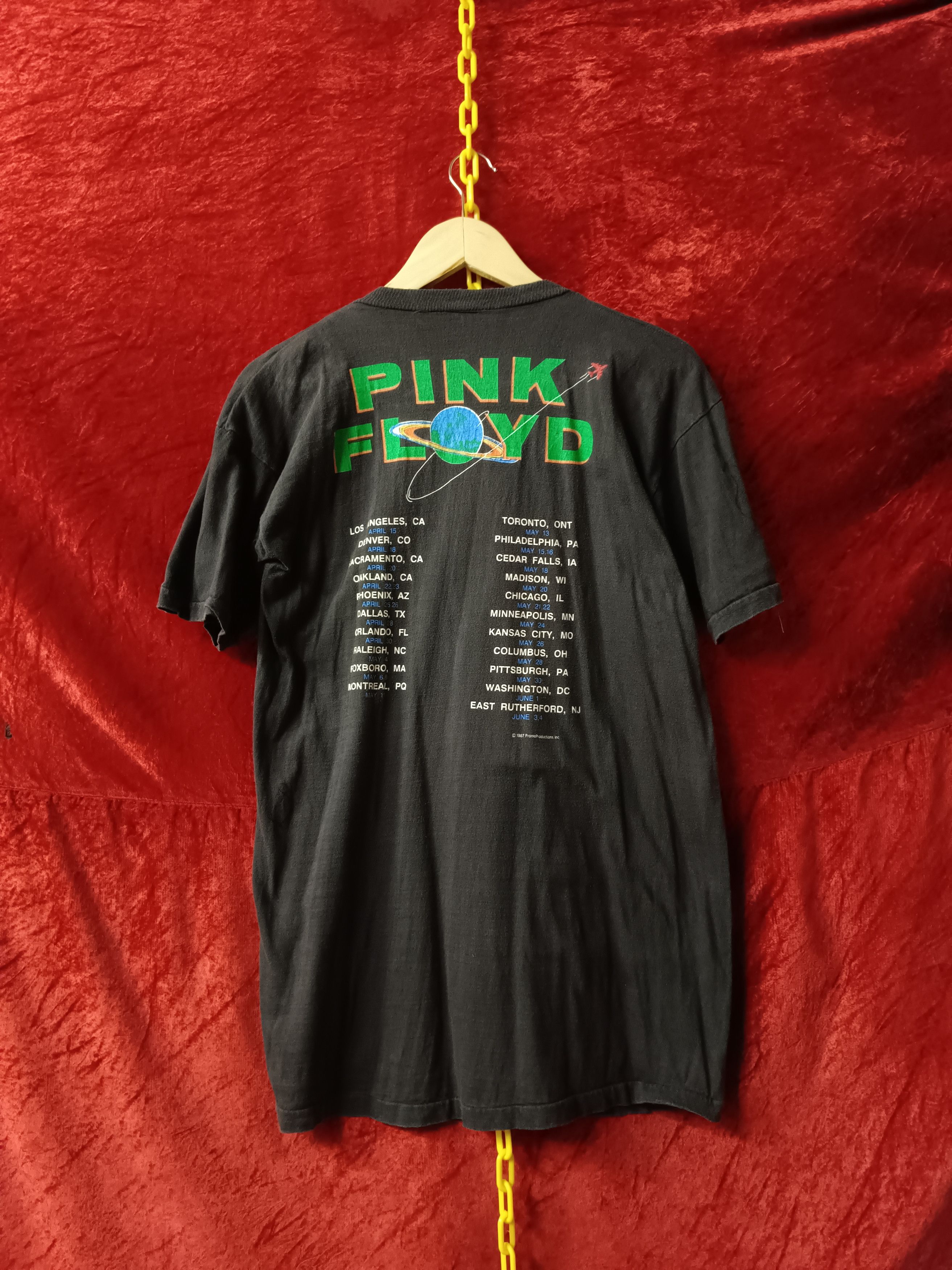 Pink Floyd 80s Psychedelic Rock Band Tee Size US M / EU 48-50 / 2 - 21 Thumbnail
