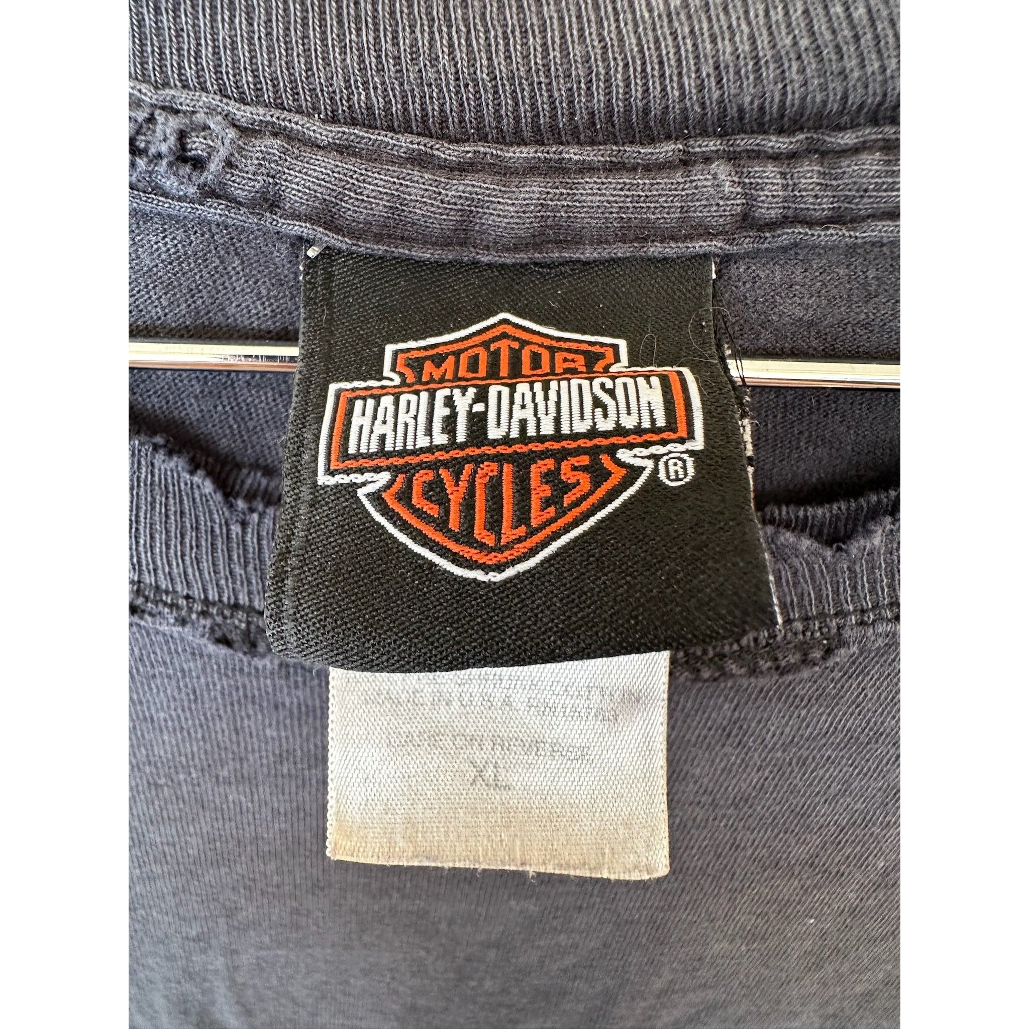 Vintage HARLEY TANK Size US XL / EU 56 / 4 - 3 Thumbnail