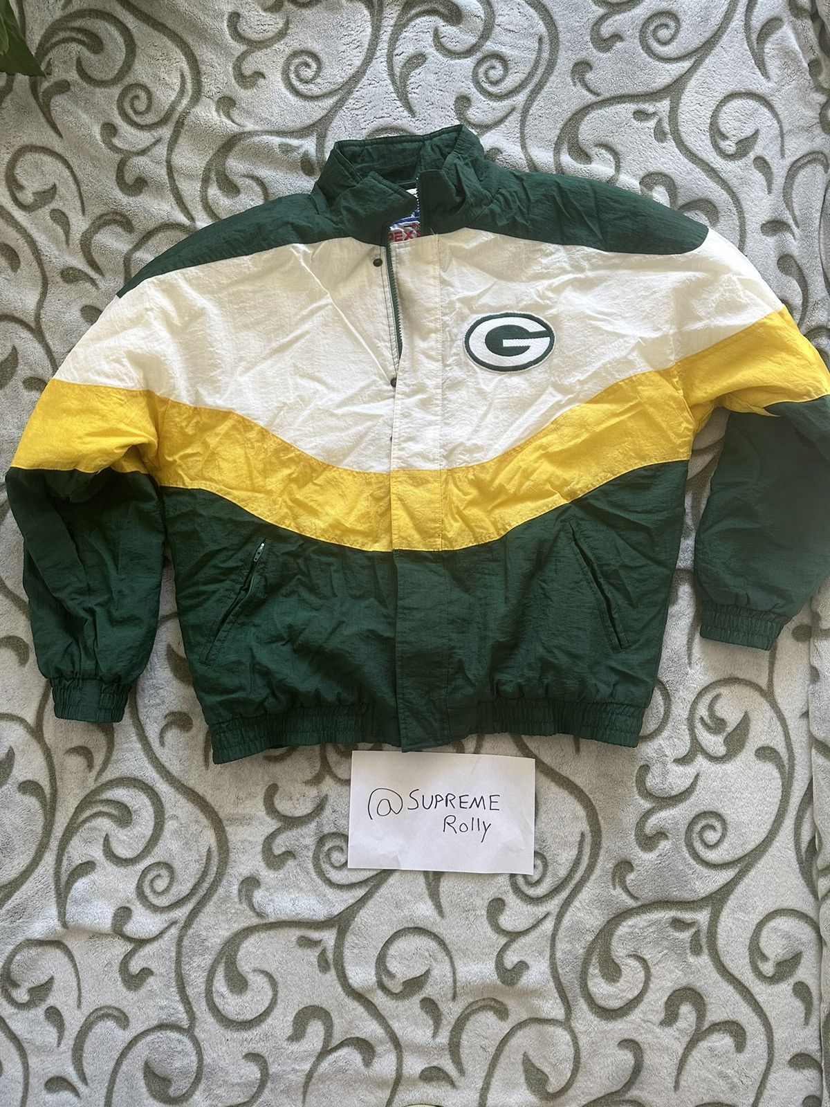 Apex One × NFL × Vintage Green Bay Packers Vintage NFL Jacket Size US L / EU 52-54 / 3 - 1 Thumbnail