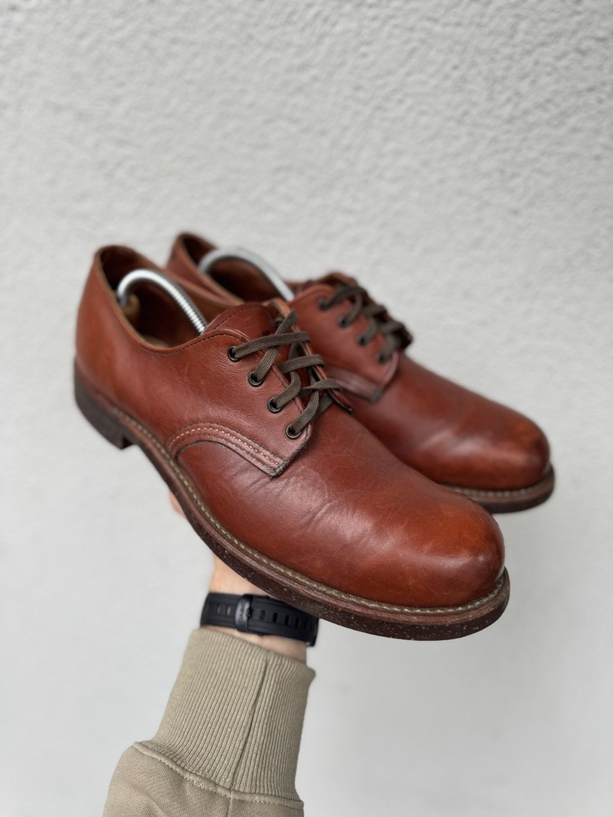 Red Wing Red Wing 8052 Brick Settler Leather Foreman Oxford UK10.5 Size US 11.5 / EU 44-45 - 4 Thumbnail