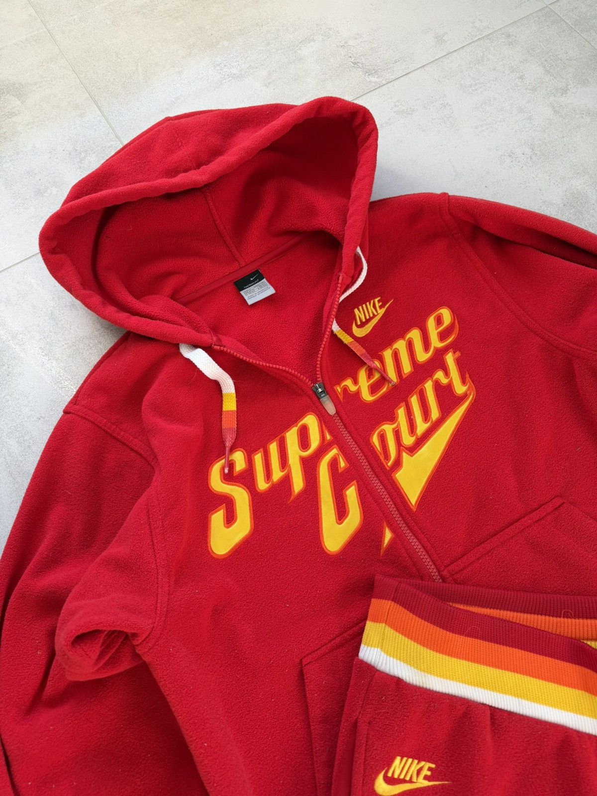 Nike Nike Supreme Court Vintage Tracksuit Set Jacket + Pants Size US M / EU 48-50 / 2 - 4 Thumbnail
