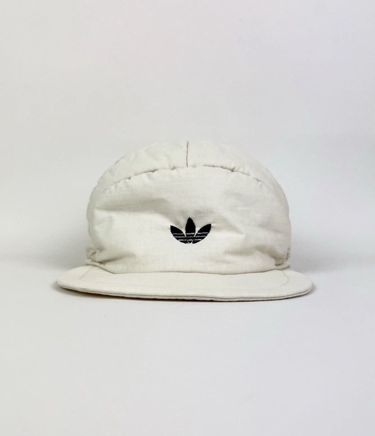 Adidas Vintage Adidas Made in West Germany Hat Cap White Insulated Size ONE SIZE - 6 Thumbnail