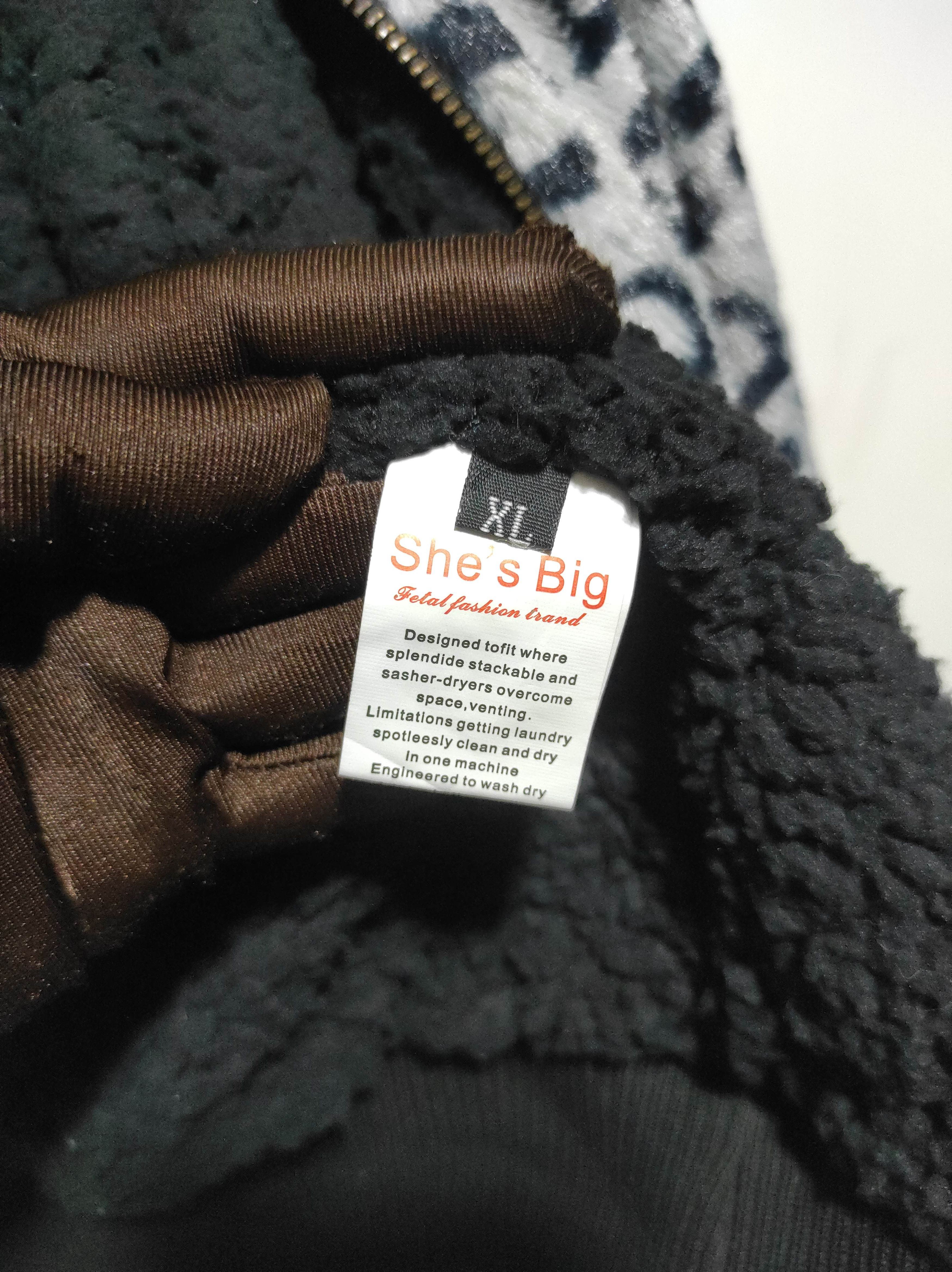 Le Grande Bleu (L.G.B.) She's Big Leopard double layer Zip Fur Hoodie LGB style Size US L / EU 52-54 / 3 - 12 Thumbnail