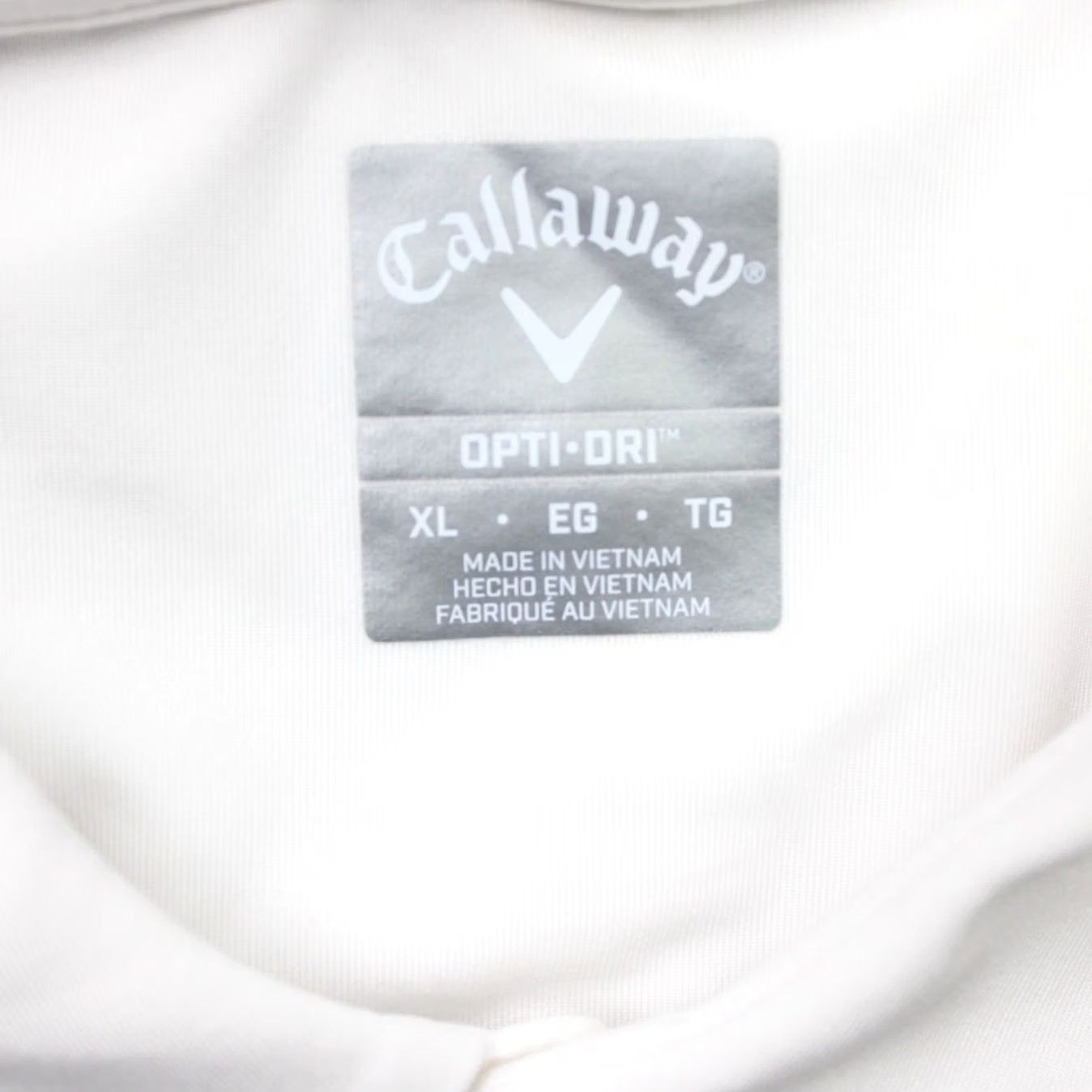 Callaway Callaway Polo Shirt Mens XL Blue/White/Yellow Opti-Dri Golf Short Sleeve Polo Shirt Size US XL / EU 56 / 4 - 6 Thumbnail