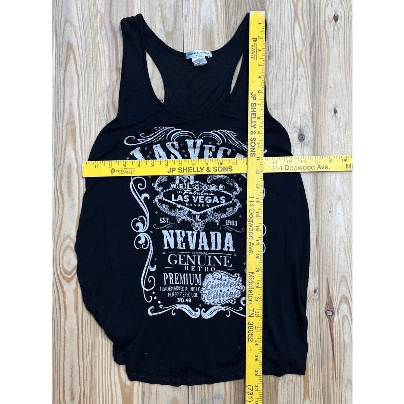 Other Banana Expression NY black Las Vegas Nevada Tank top size S Size S / US 4 / IT 40 - 5 Thumbnail