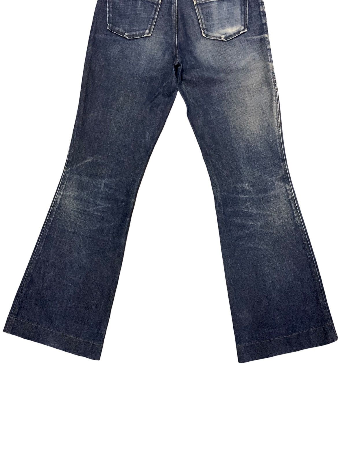 If Six Was Nine × Japanese Brand × Le Grande Bleu (L.G.B.) 🔥Flare🔥 J. Lindeberg Style Tornado Mart Bootcut Jeans Size US 29 - 7 Thumbnail
