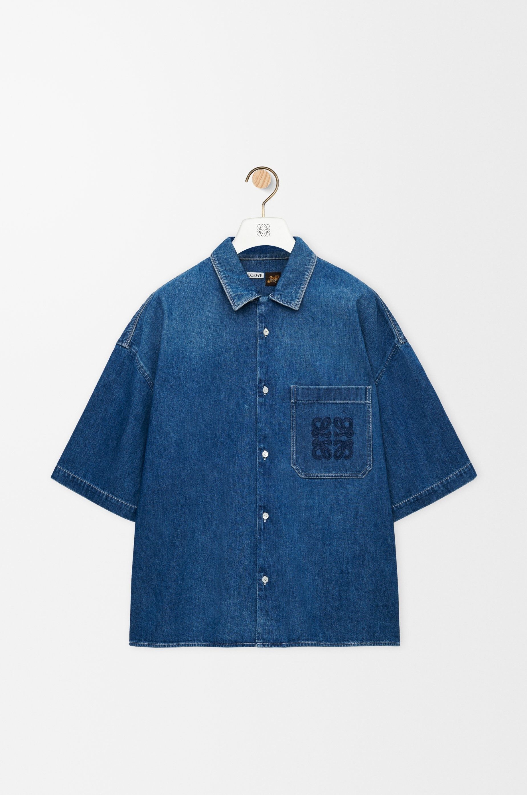 Loewe o1w1db10426 Shirts in Blue Size US M / EU 48-50 / 2 - 1 Thumbnail
