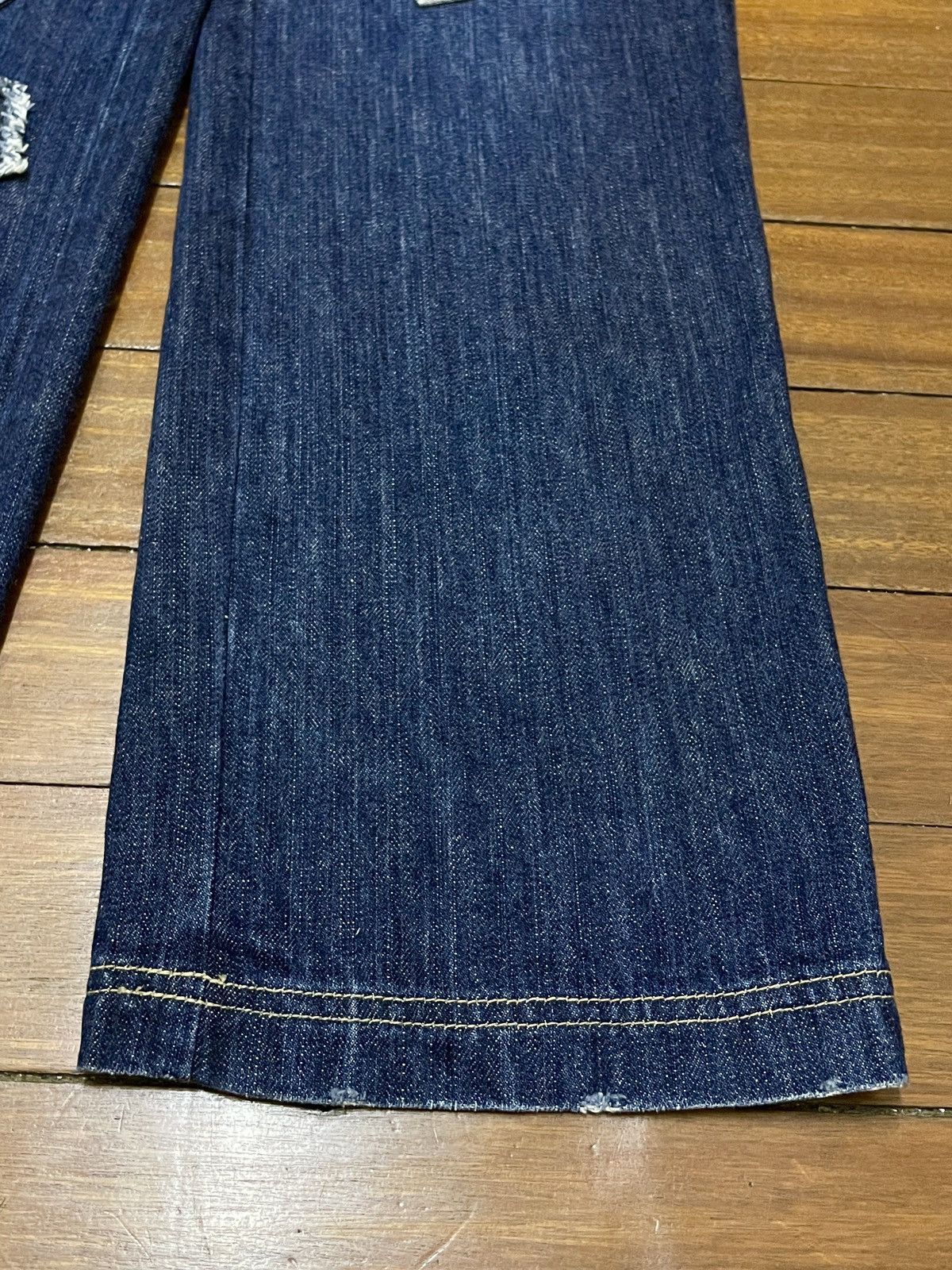 14th Addiction × Japanese Brand × Le Grande Bleu (L.G.B.) Rare Design Vintage Brand Drug store Patchwork Jeans 2000s Size US 31 - 6 Thumbnail