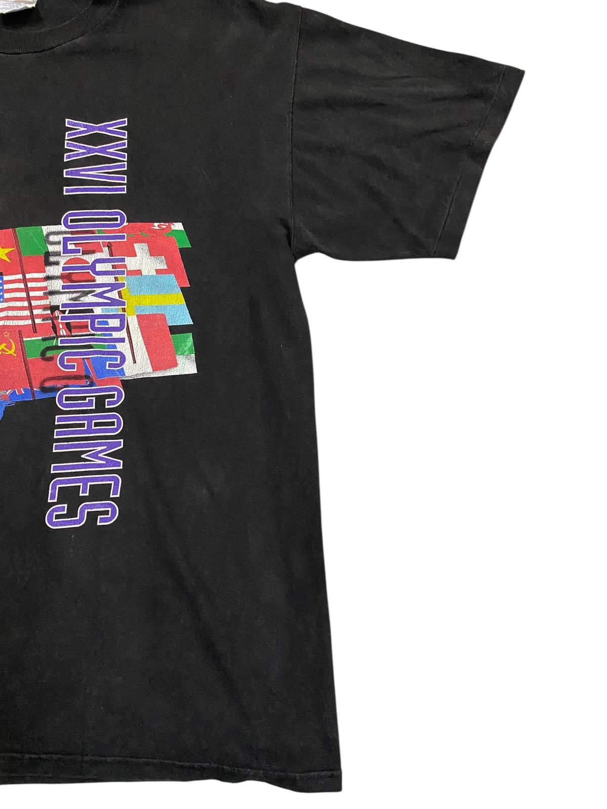 USA Olympics Rare Vtg Atlanta 1996 Olympic Games Tee Size US L / EU 52-54 / 3 - 4 Thumbnail