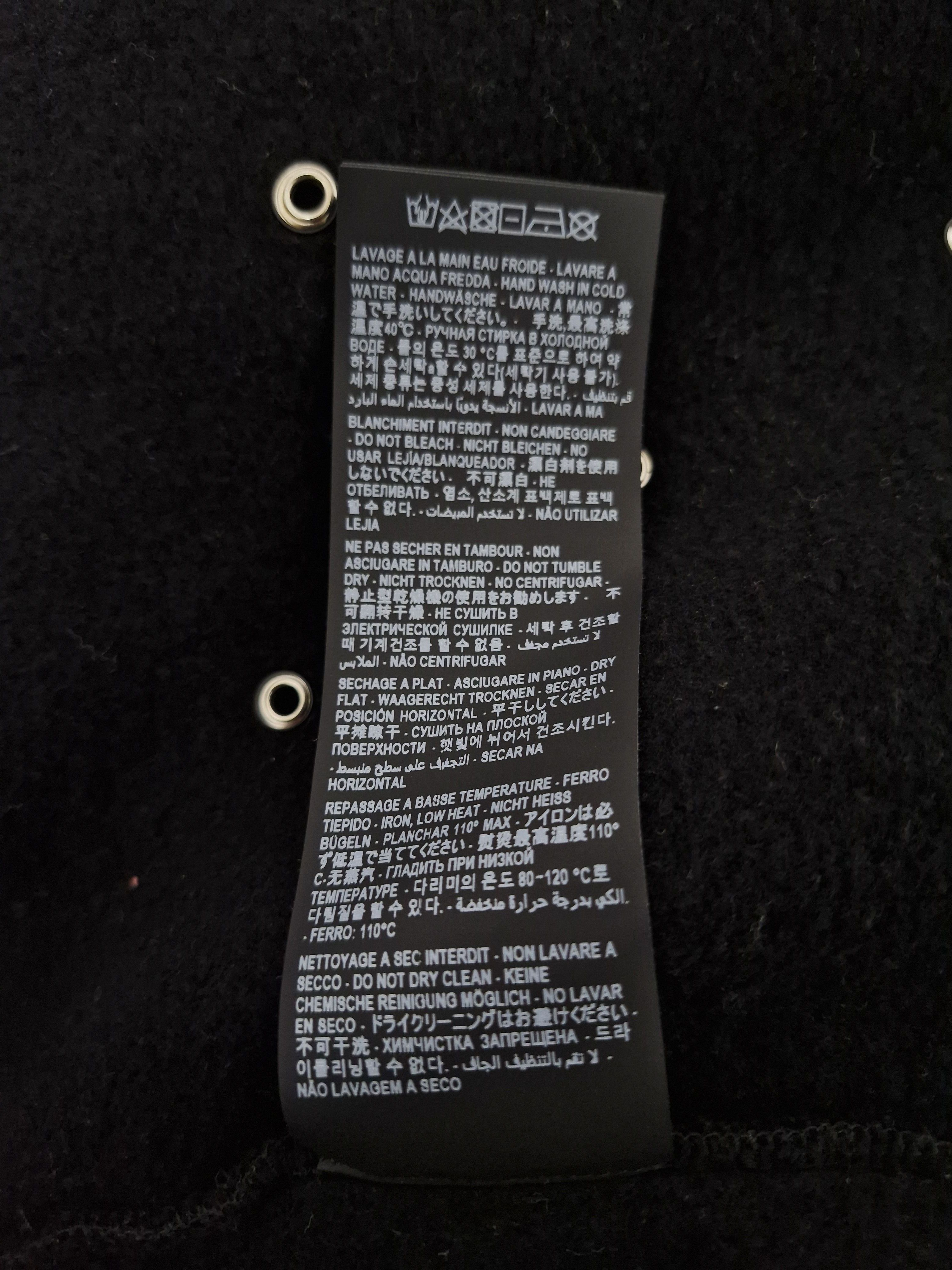 Saint Laurent Paris SLP SAINT LAURENT PARIS Rive Gauche Logo Eyelet Sweatshirt Size US L / EU 52-54 / 3 - 7 Thumbnail