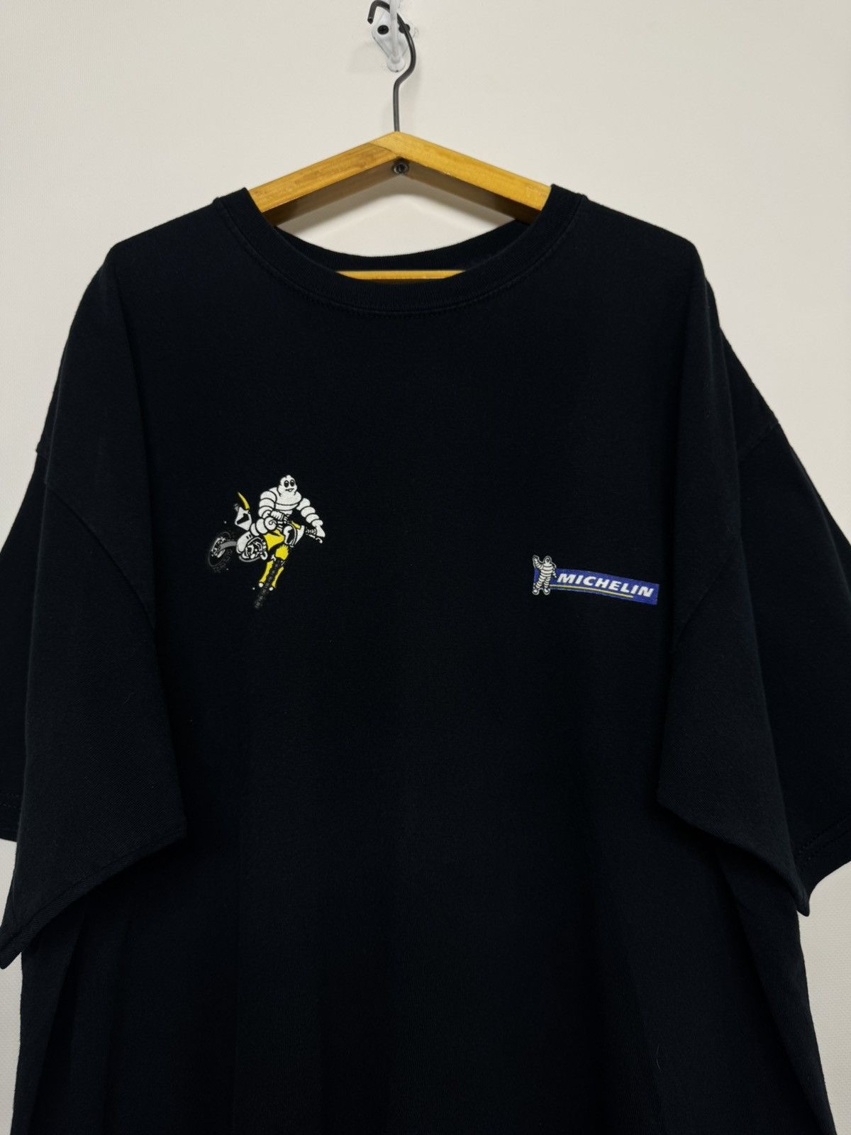 Gildan Vintage Y2k Michelin Big Logo T-Shirt Size US XL / EU 56 / 4 - 1 Thumbnail