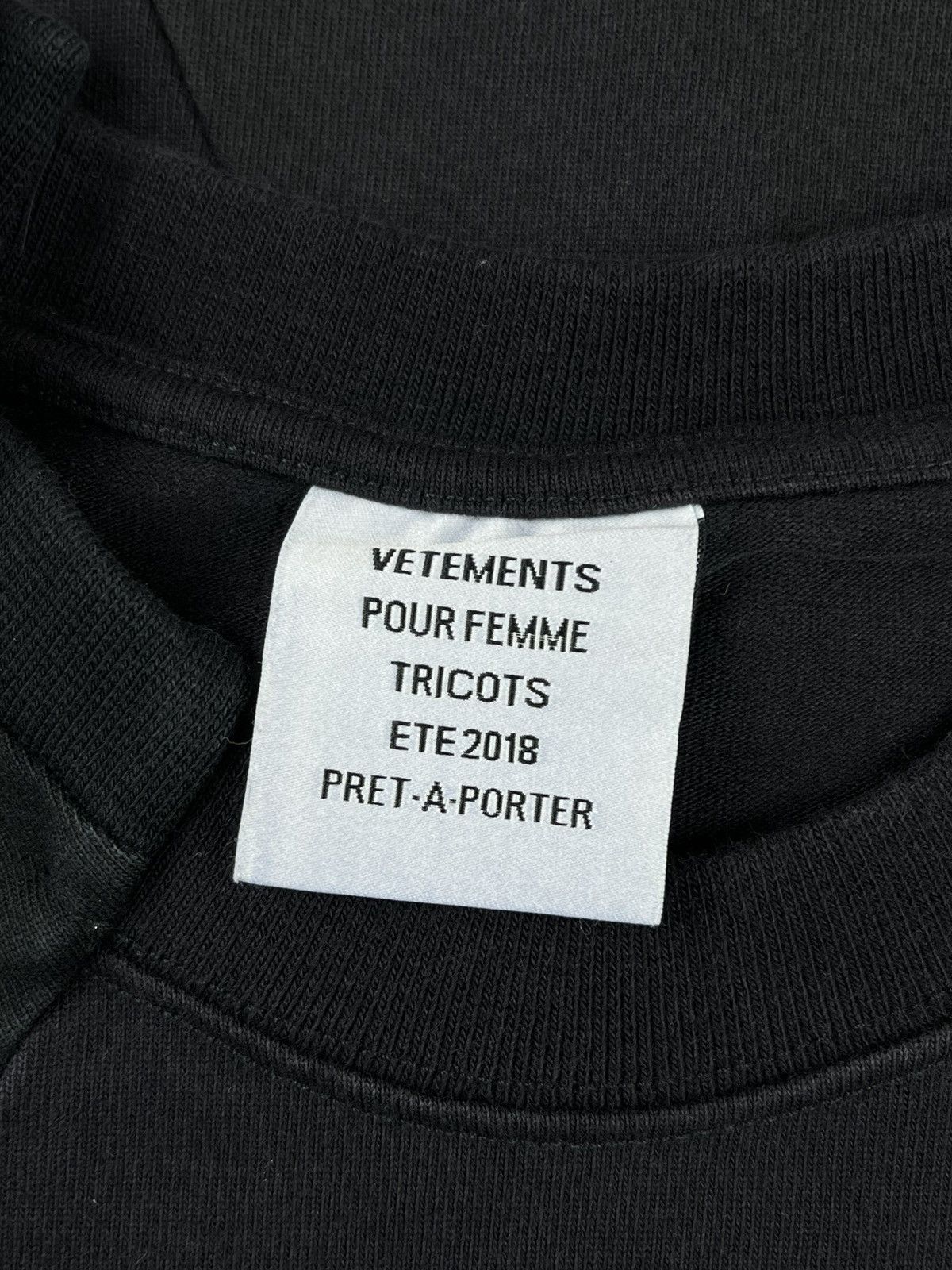 Vetements SS18 Vetements Zurich Antwerp Deconstructed Split Tshirt Size US S / EU 44-46 / 1 - 6 Thumbnail
