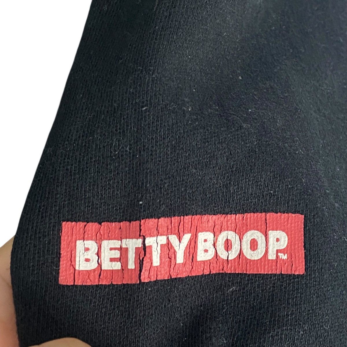 Other Vintage Betty Boop Printed Hoodie Sweater Black Size L Size US L / EU 52-54 / 3 - 6 Thumbnail