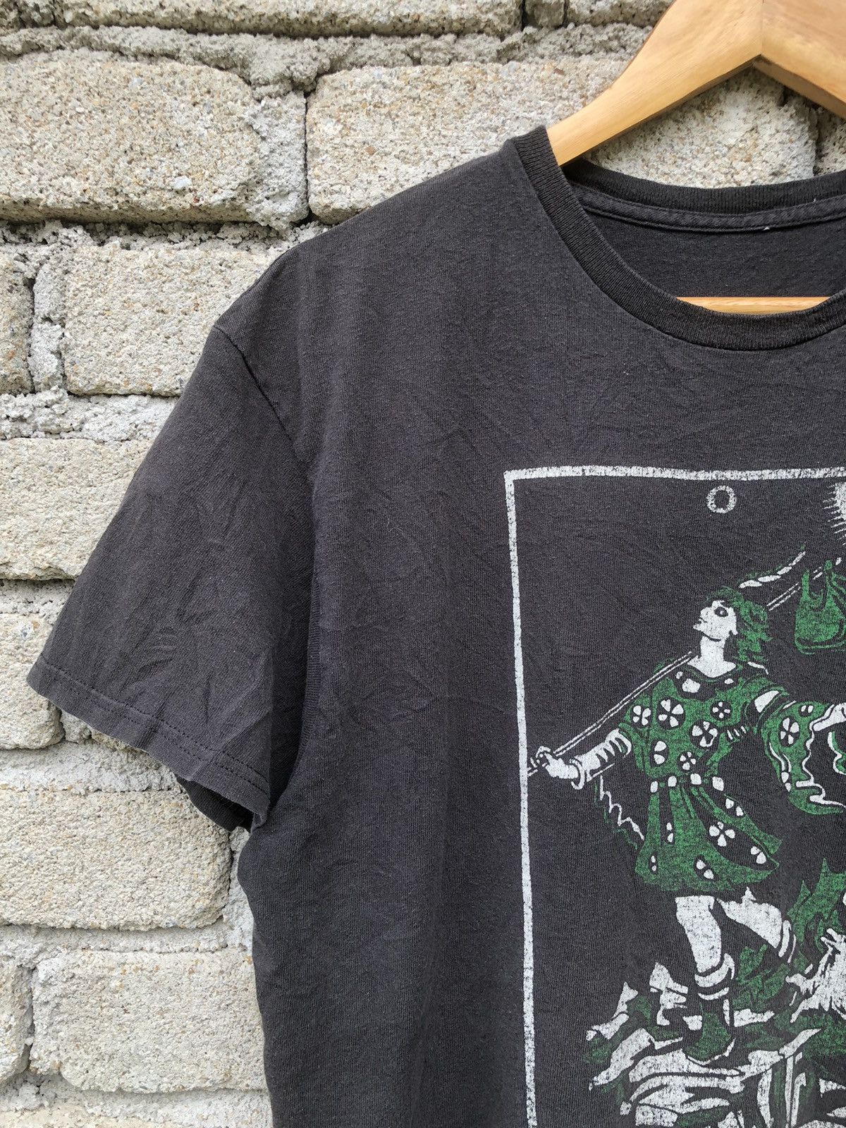 Band Tees × Vintage Vintage Sunfaded The Fool Tarot Card Tshirt Size US L / EU 52-54 / 3 - 6 Thumbnail