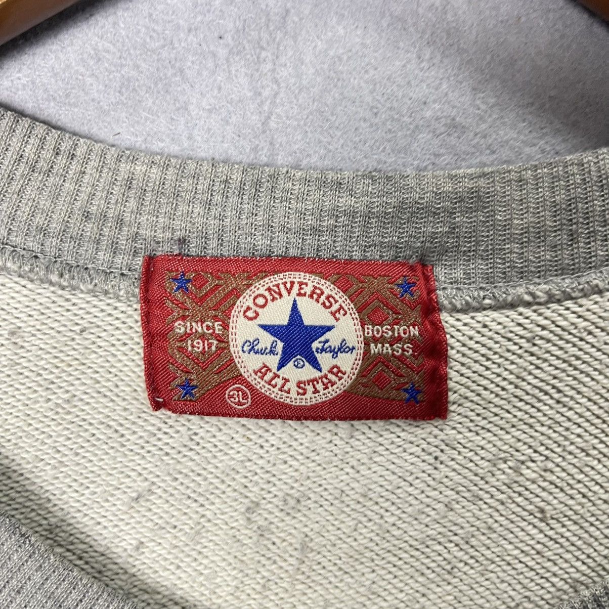 Converse 2000s Converse Big Logo Crewneck Sweatshirt Size US XXL / EU 58 / 5 - 7 Thumbnail