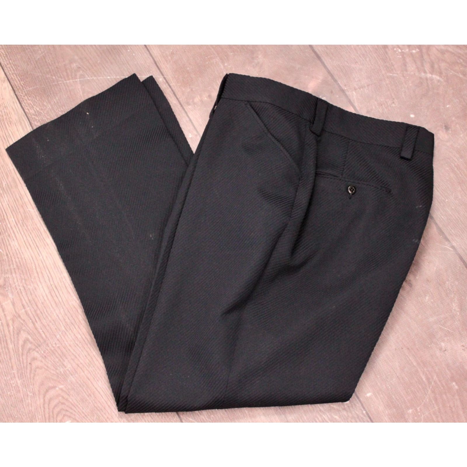 Vintage VINTAGE Mens VTG 70s 2 PC Navy Blue Polyester Leisure Suit Sz L 1970s Disco Cricketeer Size 42R - 6 Thumbnail