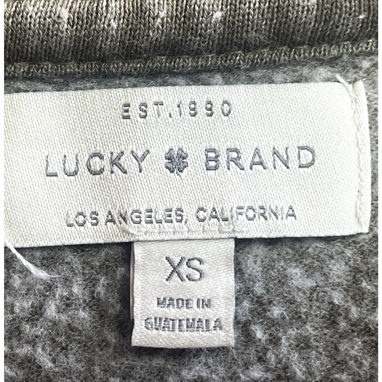 Lucky Brand Lucky Brand Sweater Womens XS Crew Neck Long Sleeve Green Pullover Sweatshirt Size XS / US 0-2 / IT 36-38 - 6 Thumbnail