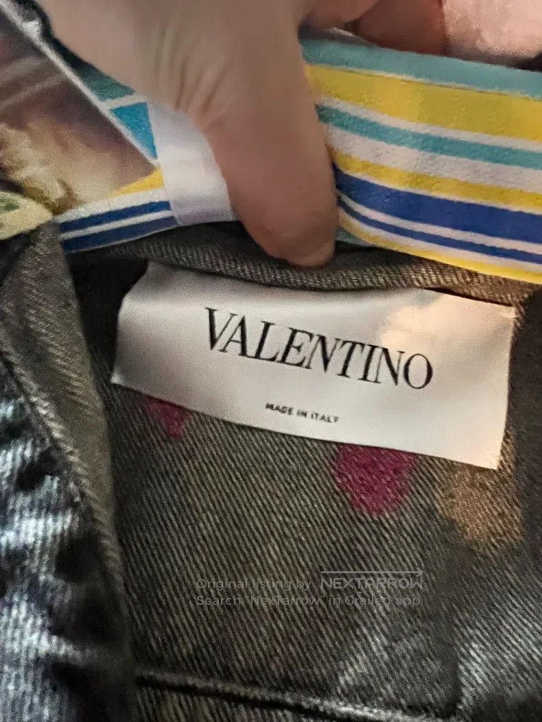 Valentino Valentino Denim jacket Size US XXS / EU 40 - 3 Thumbnail