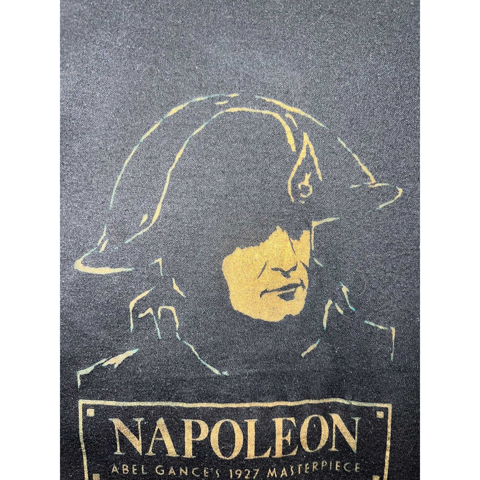 Vintage Vintage Napoleon Movie Shirt Abel Gance Promo Gold Tee Top S Size S / US 4 / IT 40 - 3 Thumbnail