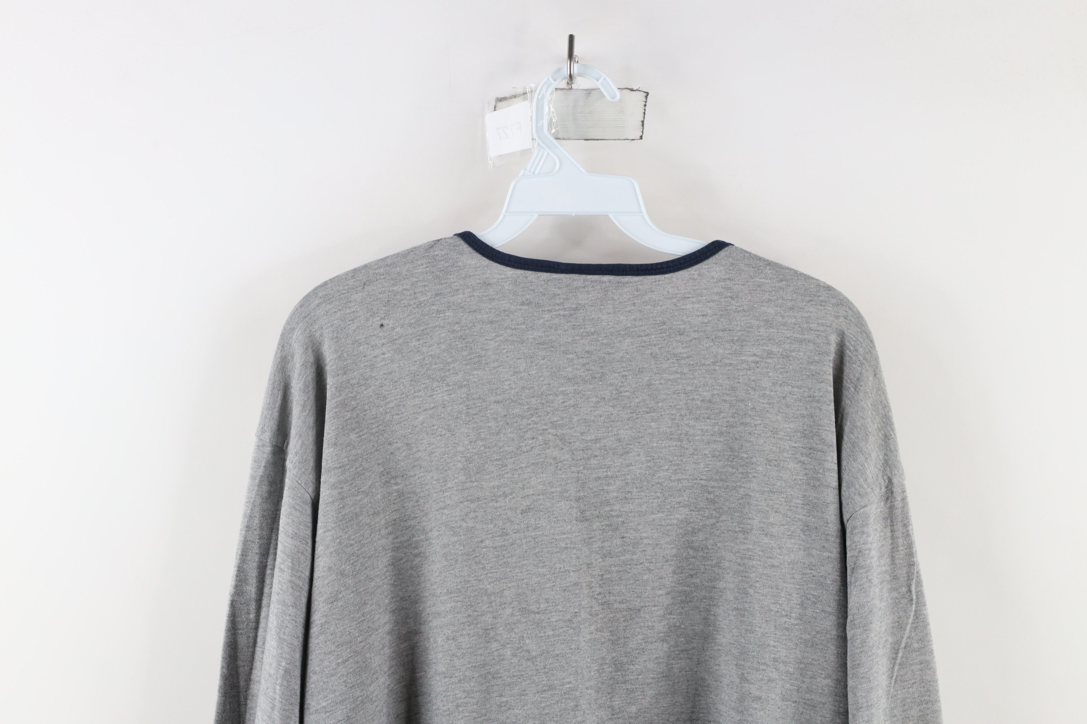 Vintage Vintage 90s Streetwear Baggy Fit Long Sleeve Henley T-Shirt Size US L / EU 52-54 / 3 - 9 Thumbnail