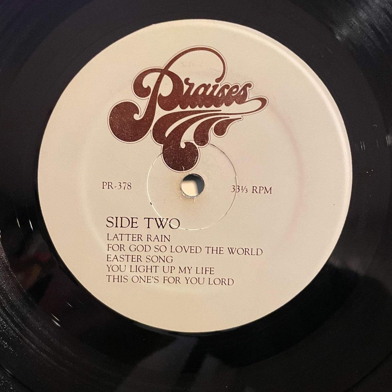 Other Christ For The Nations Institute - Praises LP vinyl record Size ONE SIZE - 4 Thumbnail