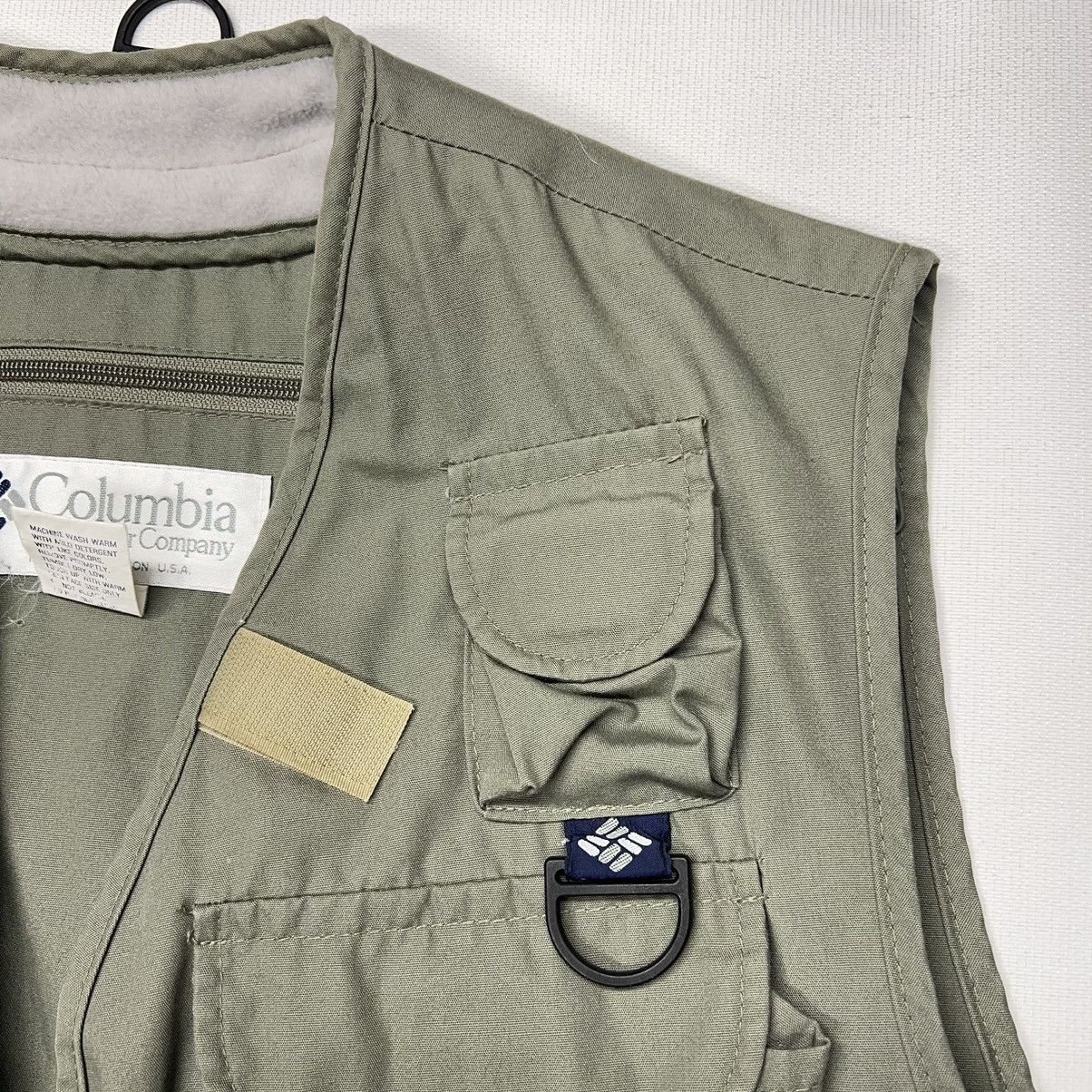 Columbia × Vintage VTG Columbia Fishing Vest Green PFG Pocket Outdoor Hunting Size US XL / EU 56 / 4 - 4 Thumbnail