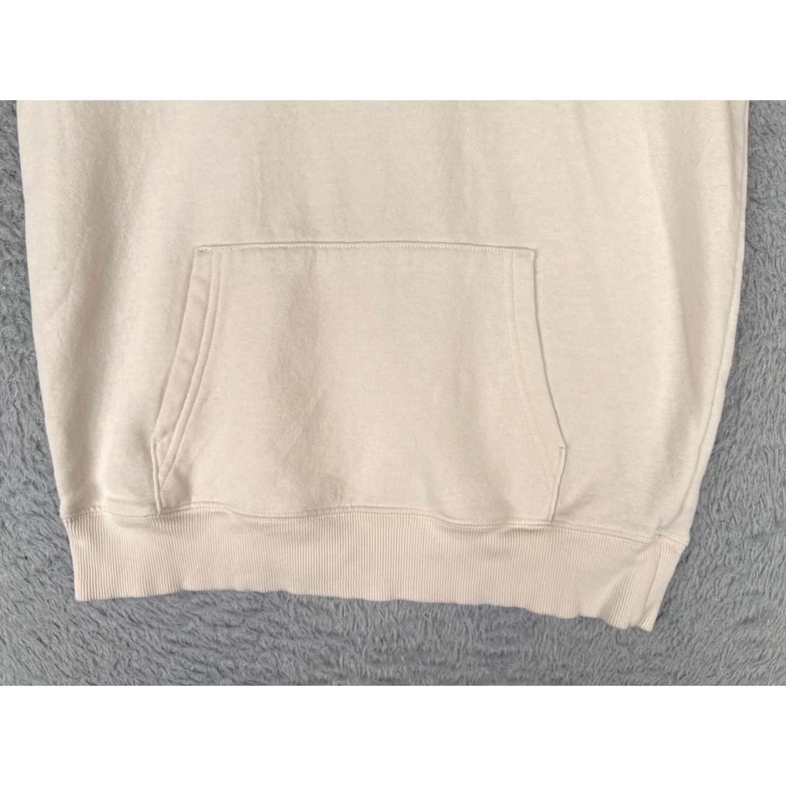 The North Face The North Face Hoodie Womens Small Beige Cotton Blend Jersey Pocket Size S / US 4 / IT 40 - 5 Thumbnail