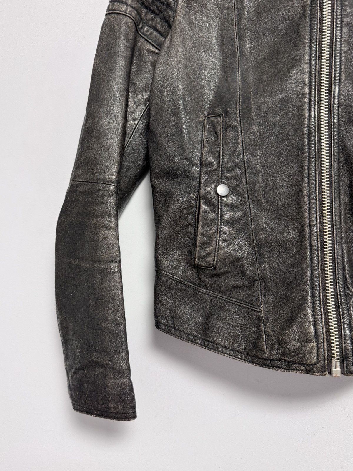 G-STAR FAE LEATHER Biker Jacket Women’s Size S