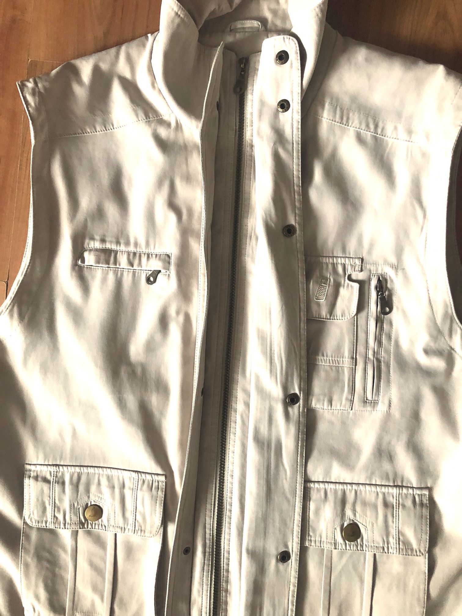 Other New Fashion light beige sleeveless vest size 3XL Size US XXL / EU 58 / 5 - 3 Thumbnail