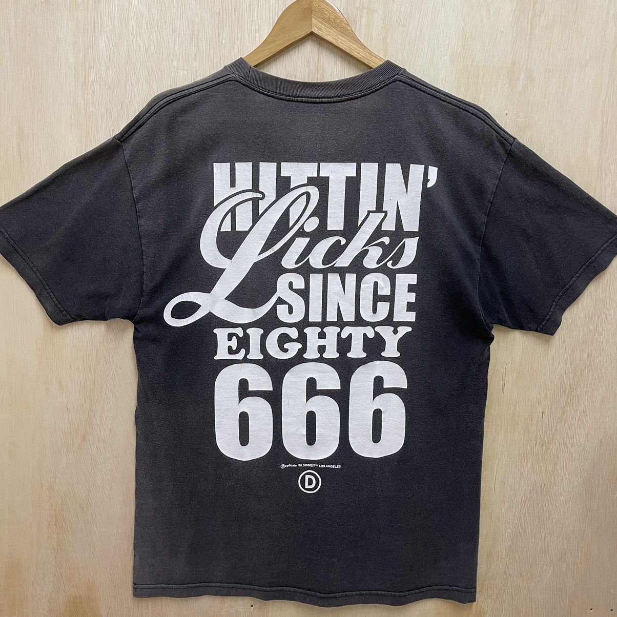 Dissizit Rare🔥DISSIZIT✖️KISS🔥HITTIN LICKS SINCE EIGTY666 Sun Faded Size US L / EU 52-54 / 3 - 10 Thumbnail