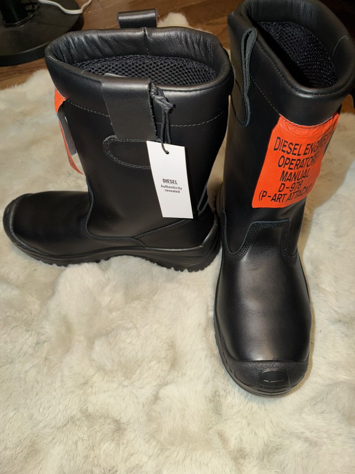Diesel Diesel Black H-Woodkut CH Boots Size US 7.5 / EU 40-41 - 12 Thumbnail
