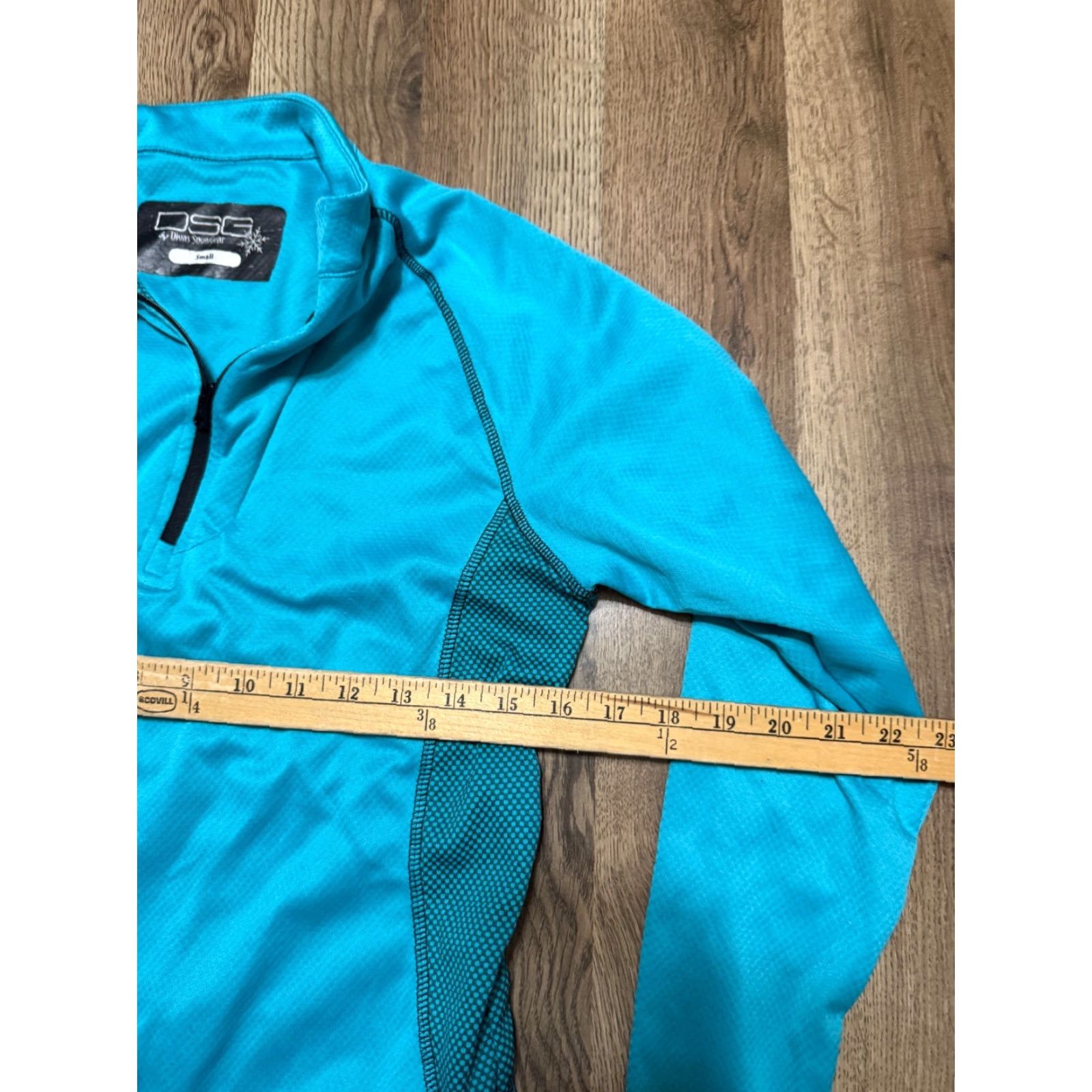 Vintage DSG Shirt Women's Small Blue 1/4 Zip Long Sleeve Outerwear Casual Modern Basic Vintage No Size S / US 4 / IT 40 - 6 Thumbnail