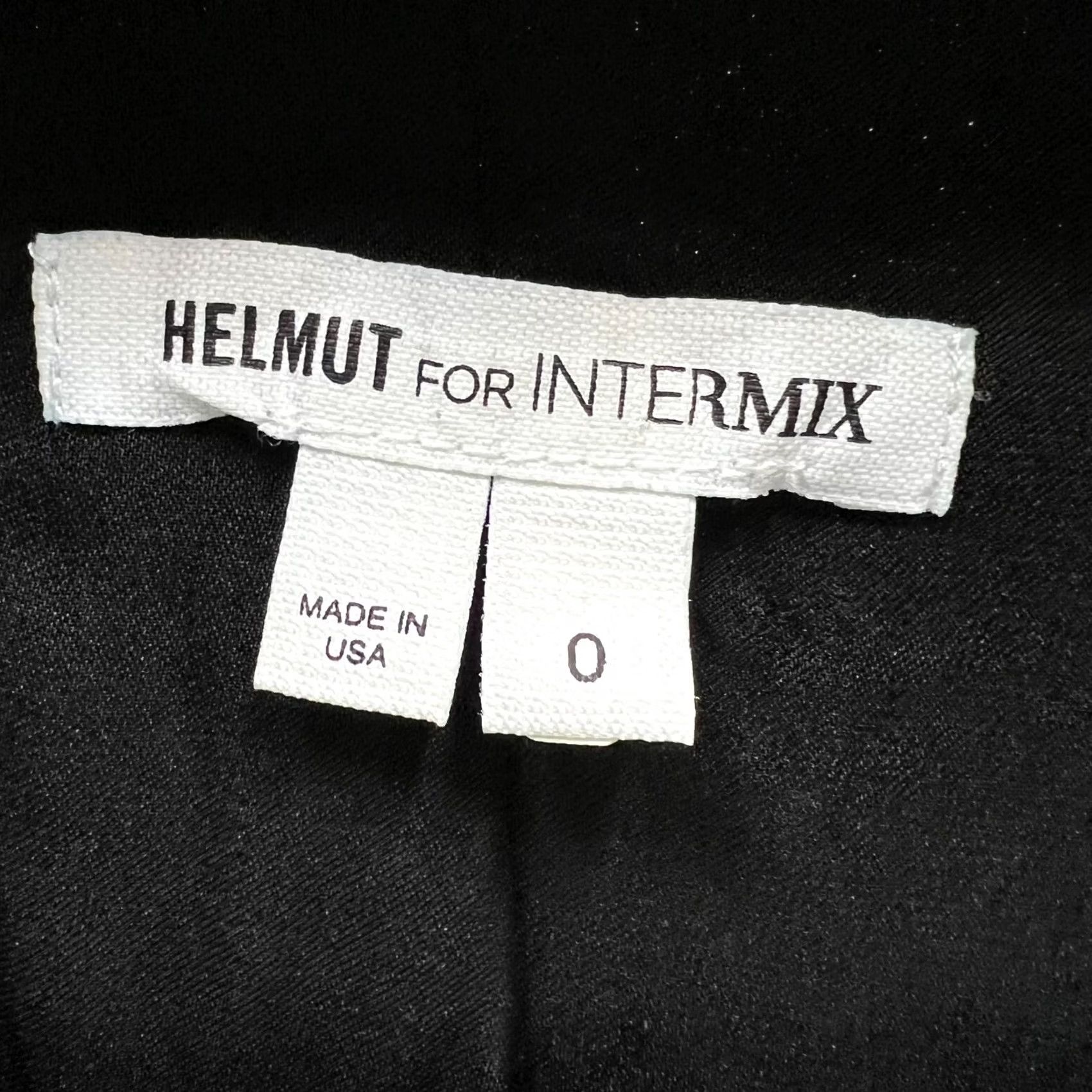 Helmut Lang Helmut Lang Blazer Shirt Women's Size 0 Black Biker Intermix Jacket Size XS / US 0-2 / IT 36-38 - 3 Thumbnail
