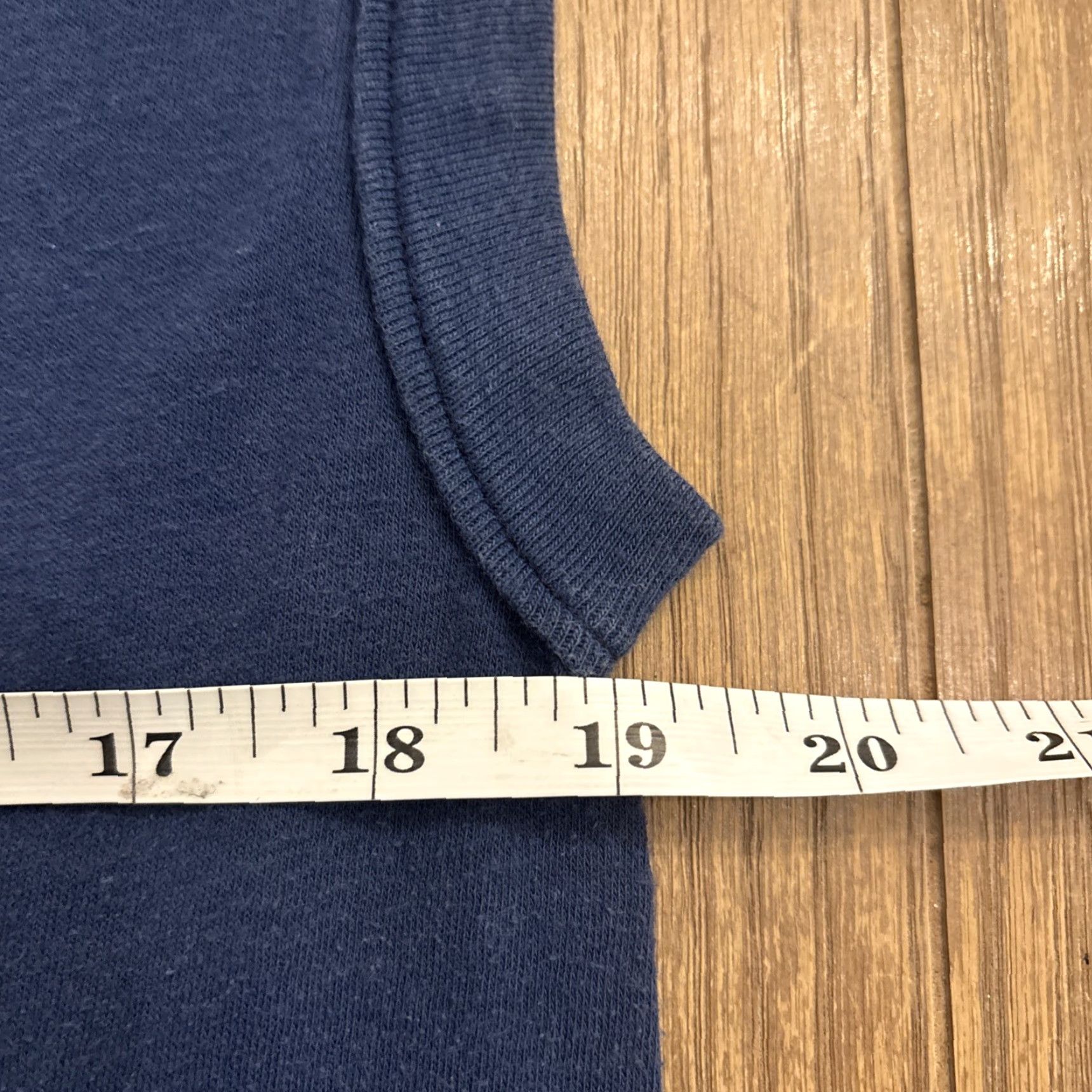 Vintage VINTAGE Kresgeville Pennsylvania Polk Twp Sleeveless T Shirt Blue Size L Mens Regular Sleeveless T-Shirt Blue Size L Size US L / EU 52-54 / 3 - 3 Thumbnail