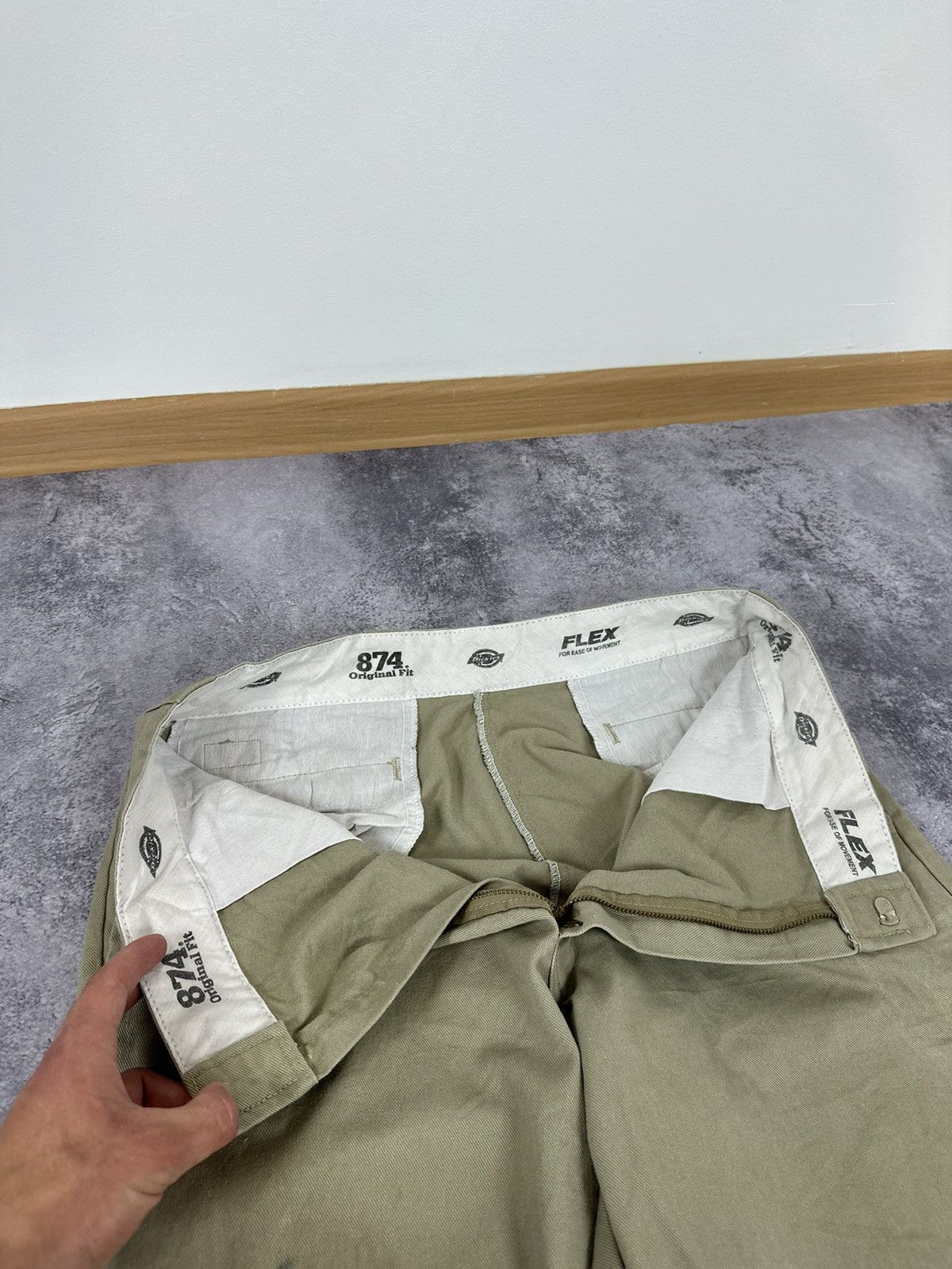 Dickies Vintage Dickies Flex Baggy American Hype USA Skater Pants Size US 34 / EU 50 - 18 Thumbnail