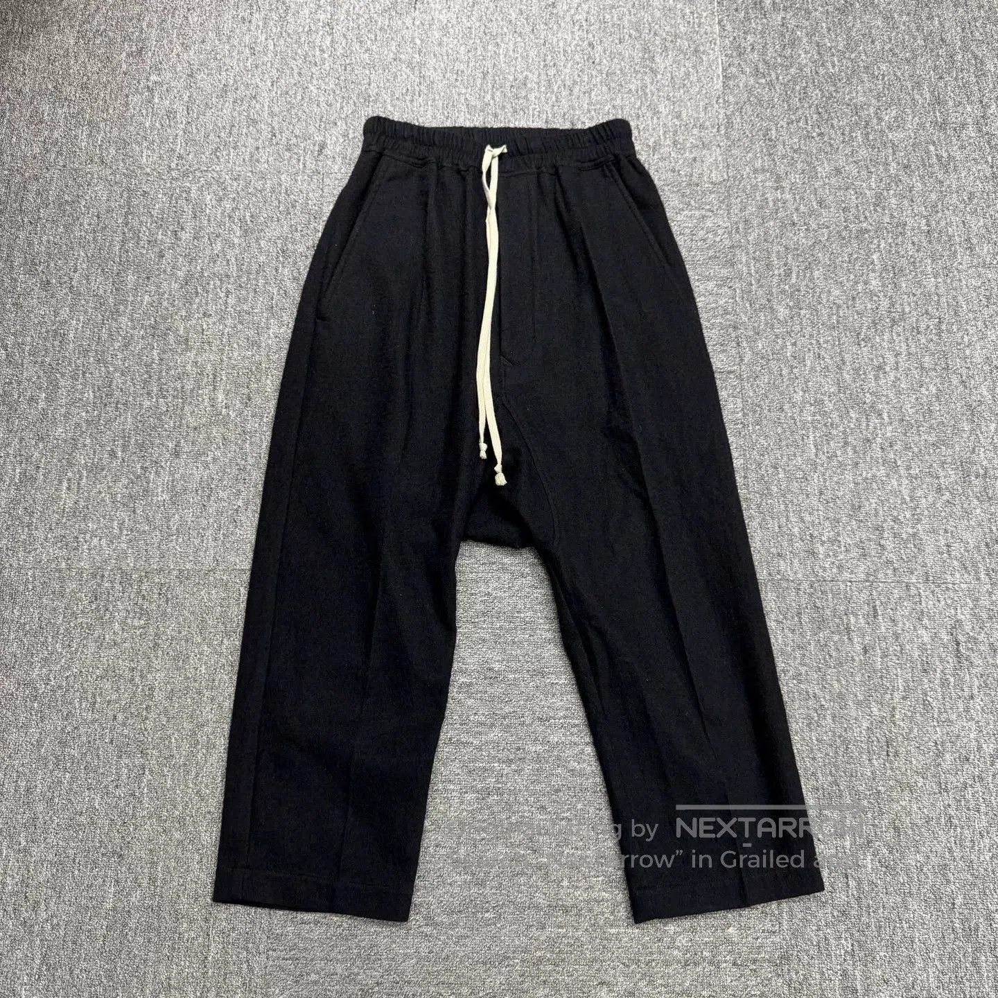 Rick Owens Rick Owens Wool Cropped Casual Pants. Size US 30 / EU 46 - 1 Thumbnail