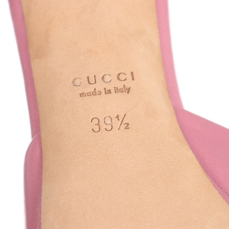 Gucci GUCCI Pink High Heel Slingback with Hardware- Size US 8 / IT 38 - 3 Thumbnail