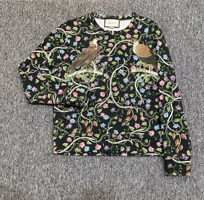Gucci Gucci Sweatshirt full of flowers 2501-Nextarrow Size US S / EU 44-46 / 1 - 1 Thumbnail