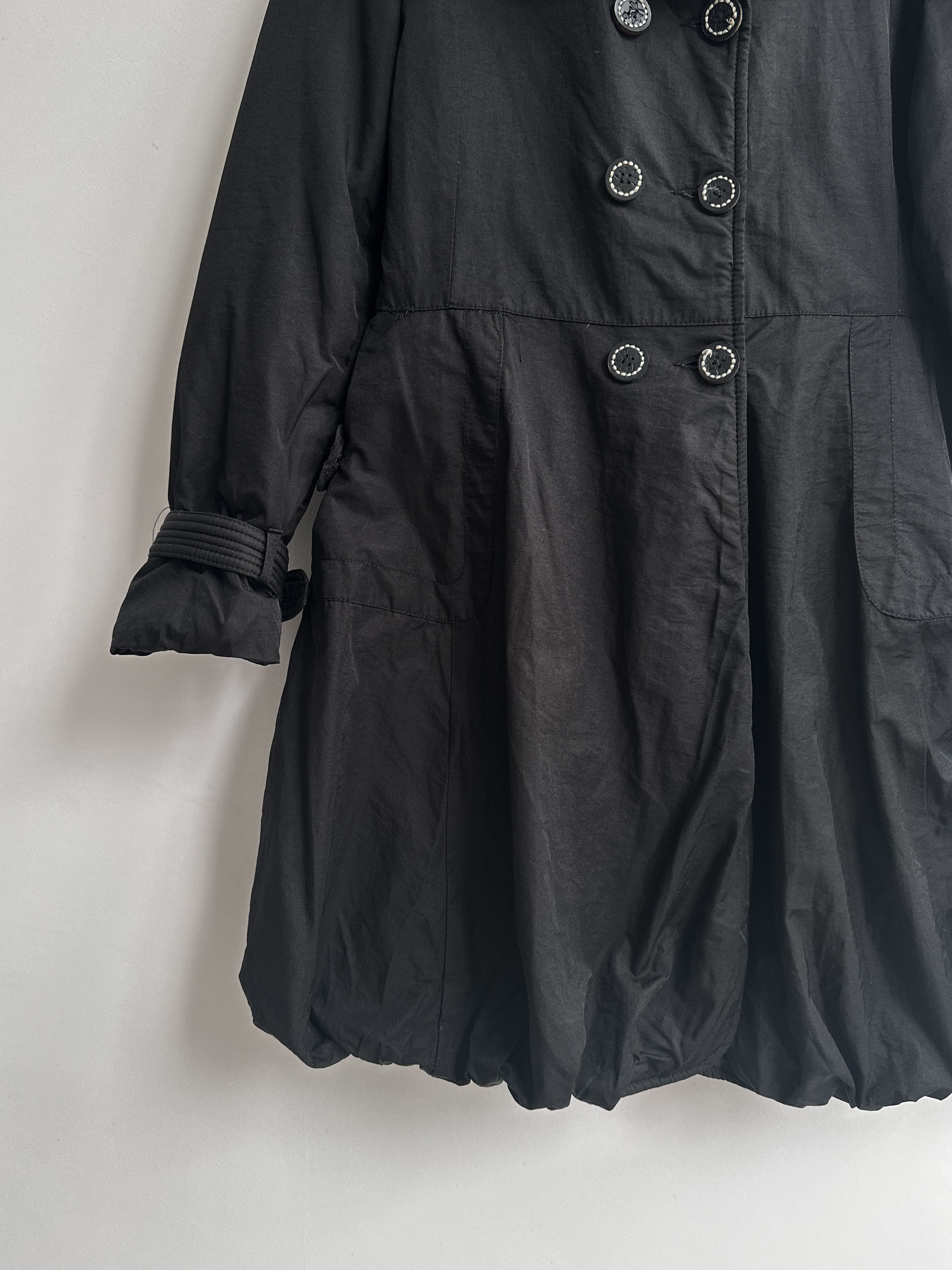 Max Mara Max Mara Black Coat Jacket Size XS / US 0-2 / IT 36-38 - 7 Thumbnail