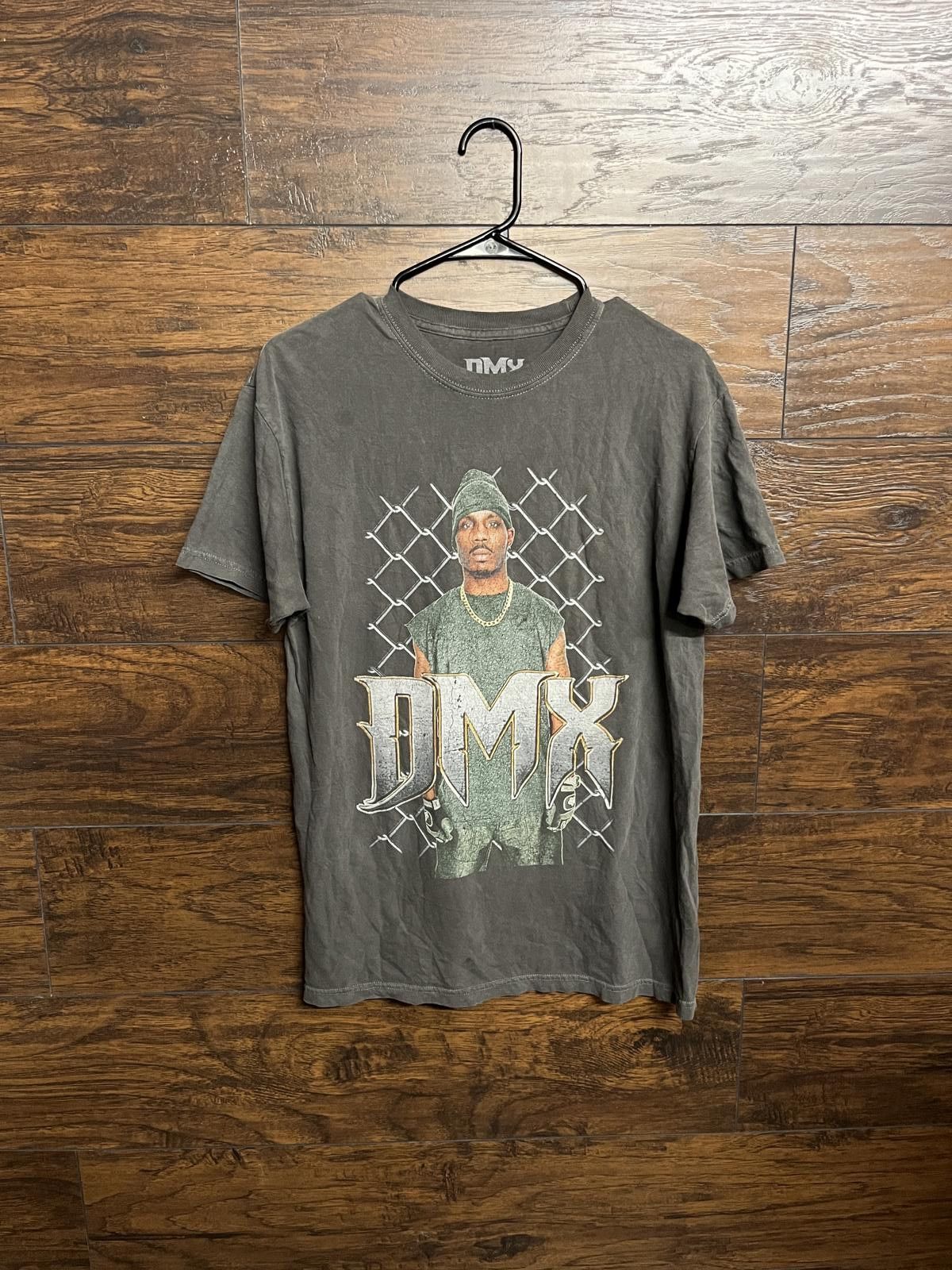 Designer DMX Fence Portrait T-shirt - Faded Hip Hop - M Size US M / EU 48-50 / 2 - 1 Thumbnail