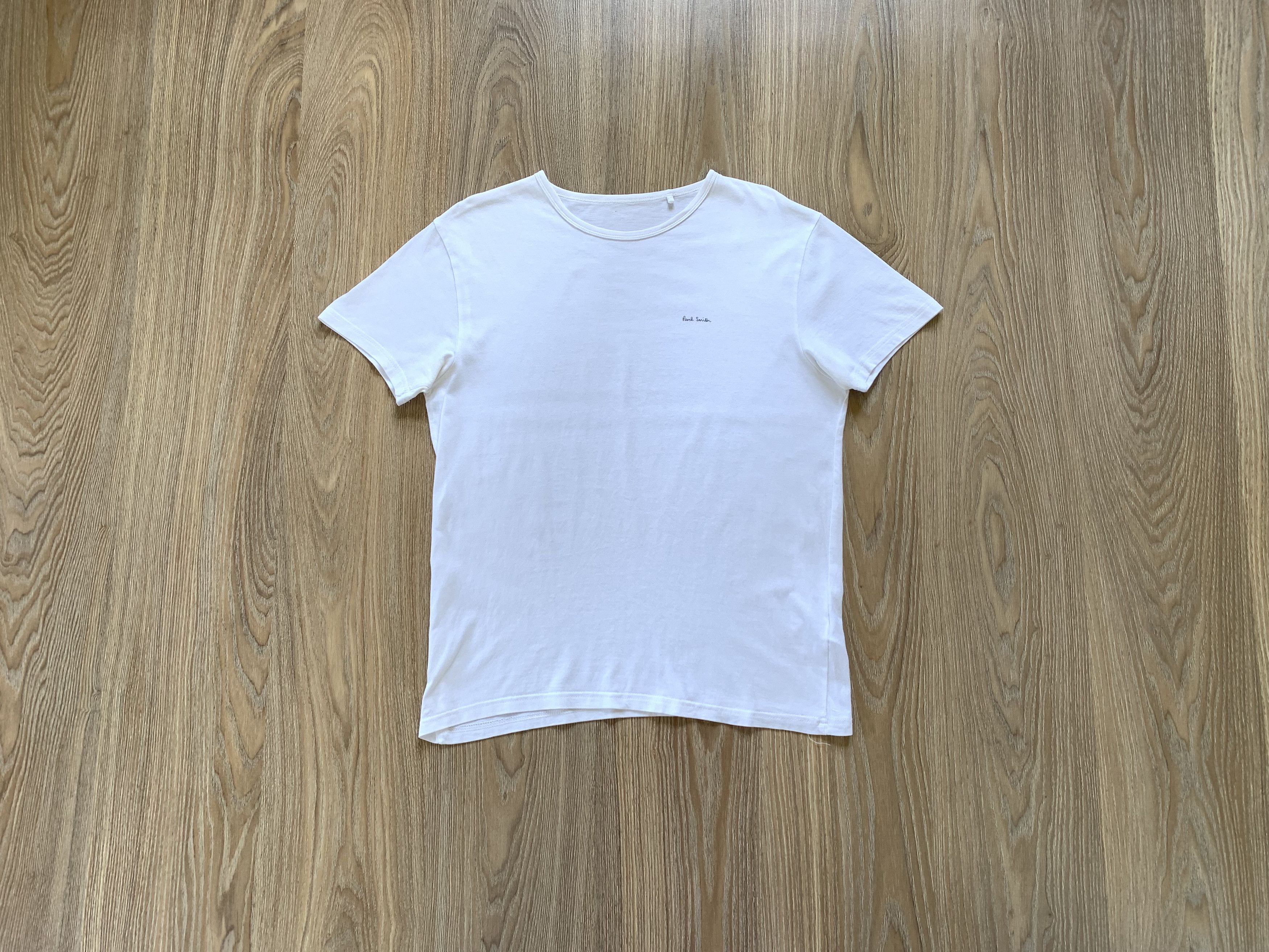 Designer × Paul Smith Paul Smith White Cotton T Shirt Size US M / EU 48-50 / 2 - 9 Thumbnail