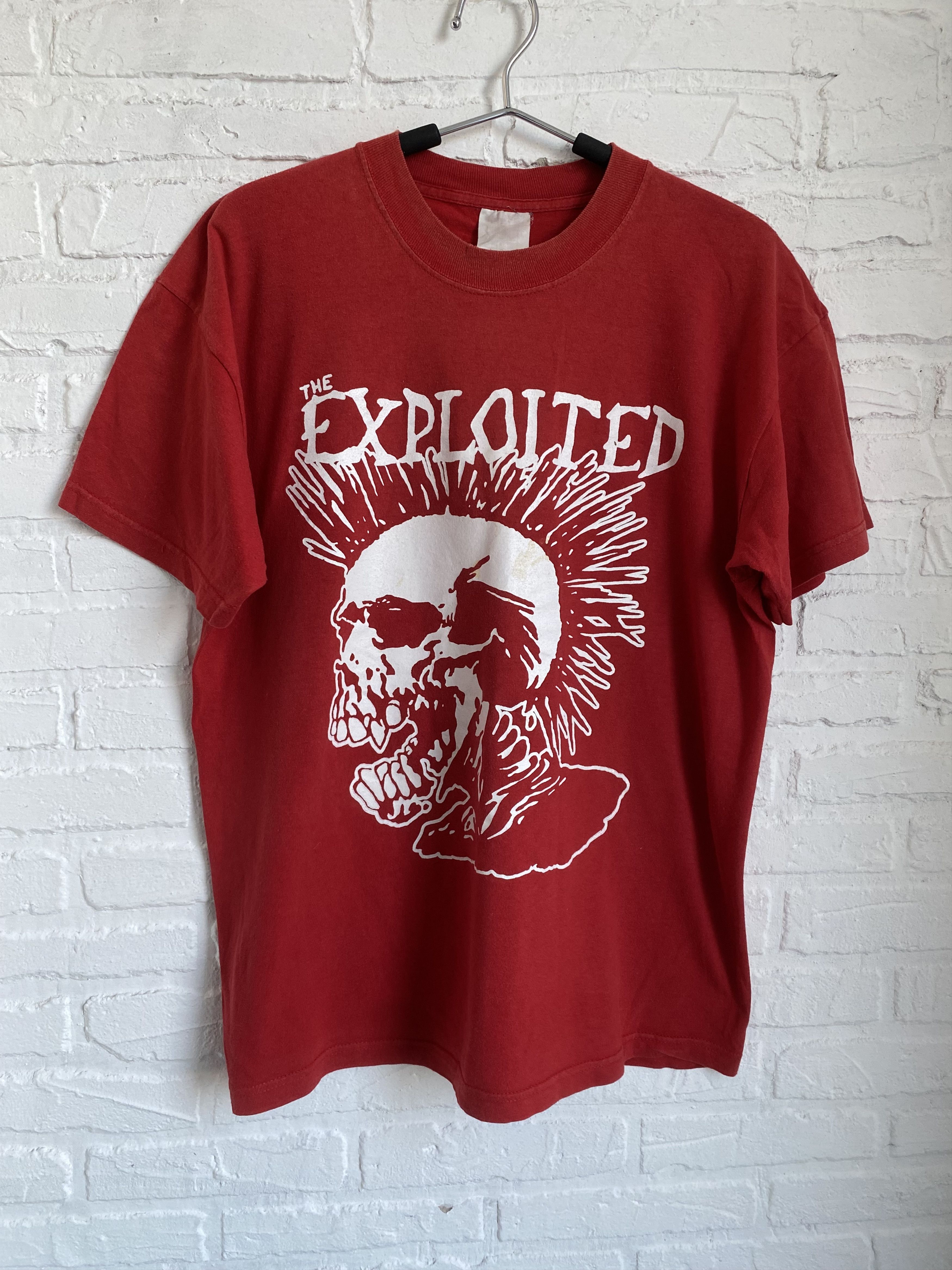 Band Tees × Vintage Vintage 80s 90s The exploited anarchy terror crew t-shirt Size US L / EU 52-54 / 3 - 1 Thumbnail