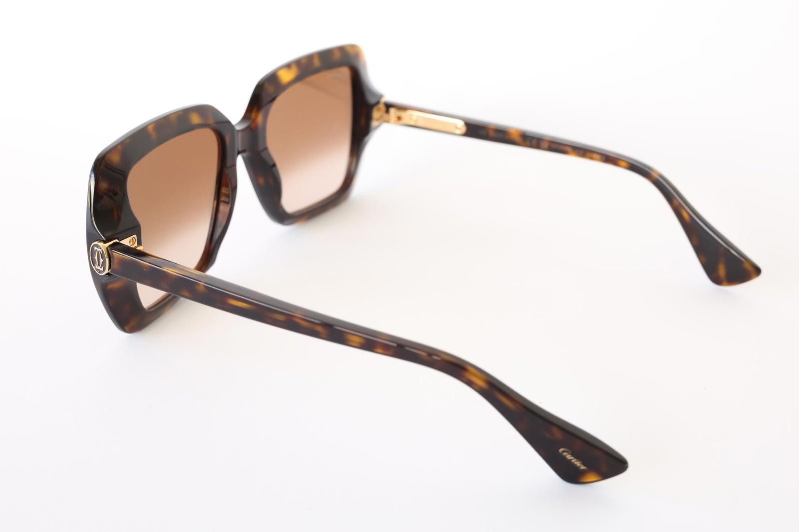 Cartier New Cartier eyewear optical sunglasses CT0507S 002 havana Size ONE SIZE - 4 Thumbnail