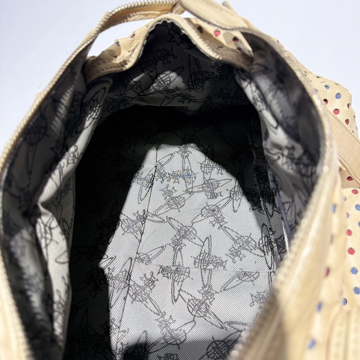 Vivienne Westwood Vivienne Westwood Perforated Leather Shoulder Bag Size ONE SIZE - 9 Thumbnail