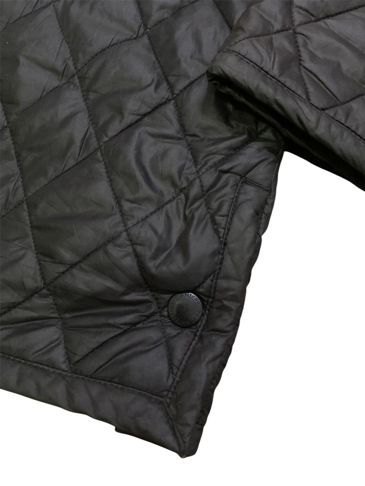 Canterbury of New Zealand Vtg Canterbury Quilted Black Jacket Size US M / EU 48-50 / 2 - 7 Thumbnail